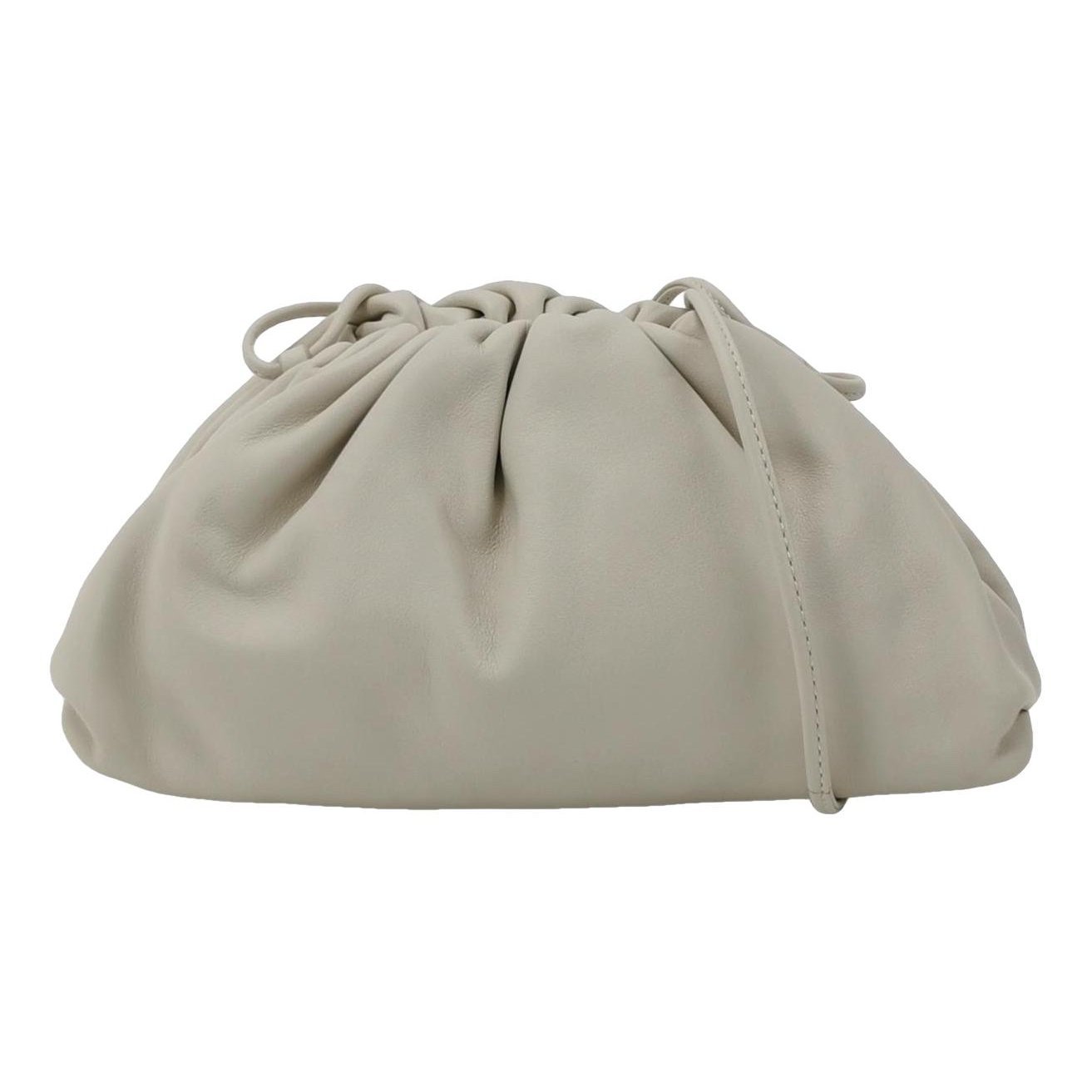 Pouch leather crossbody bag