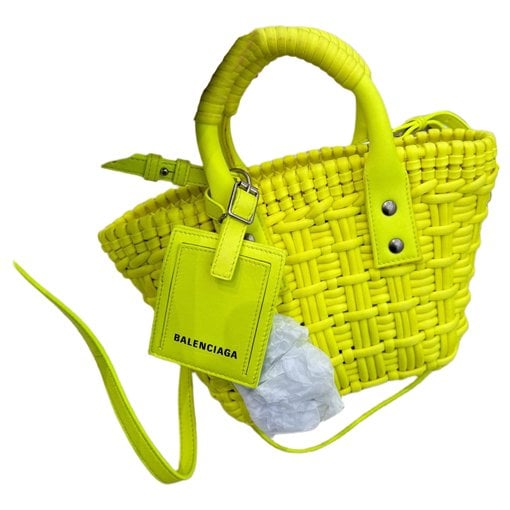 Bistro Panier leather tote