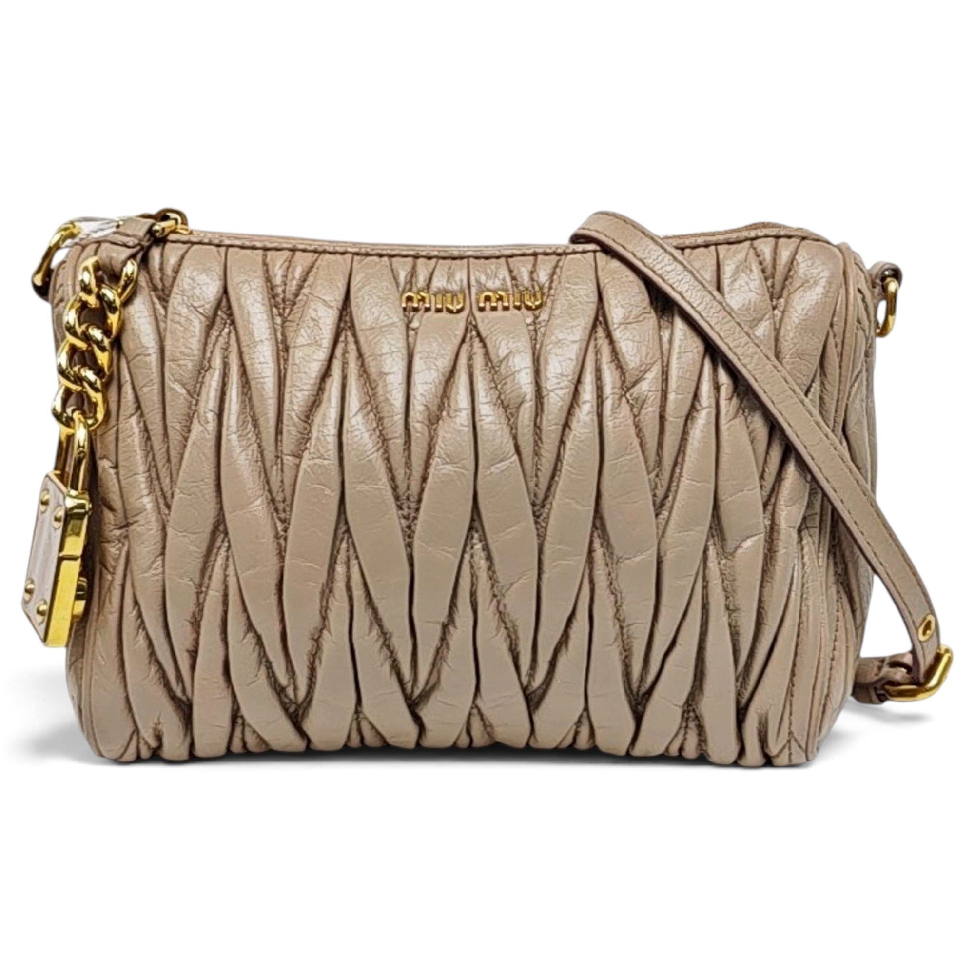 Caprice leather crossbody bag
