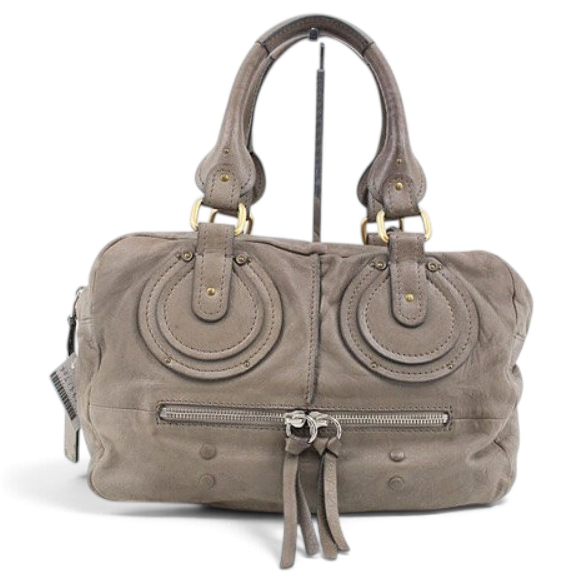 Paddington, Zip leather handbag