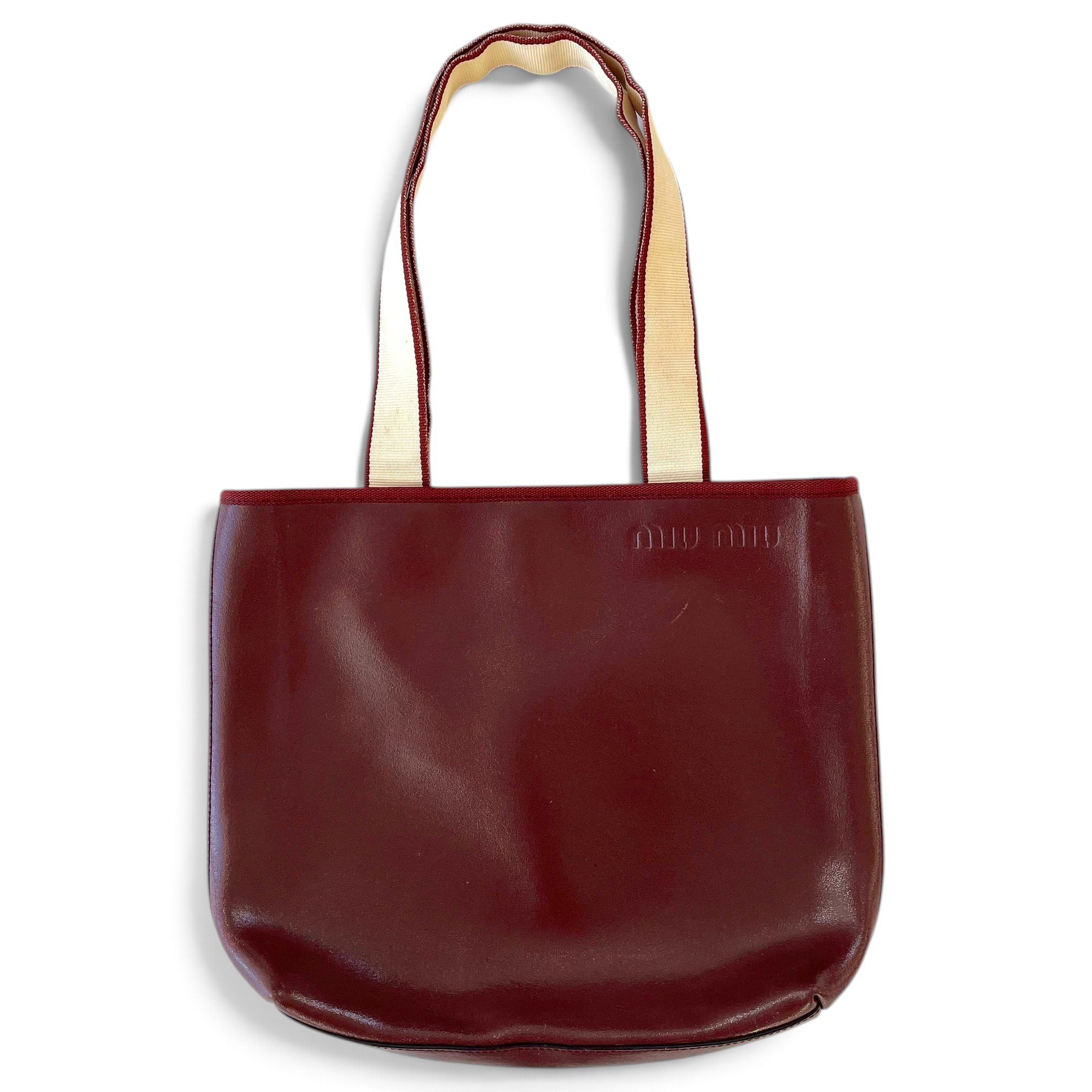 Miu Miu Leather tote