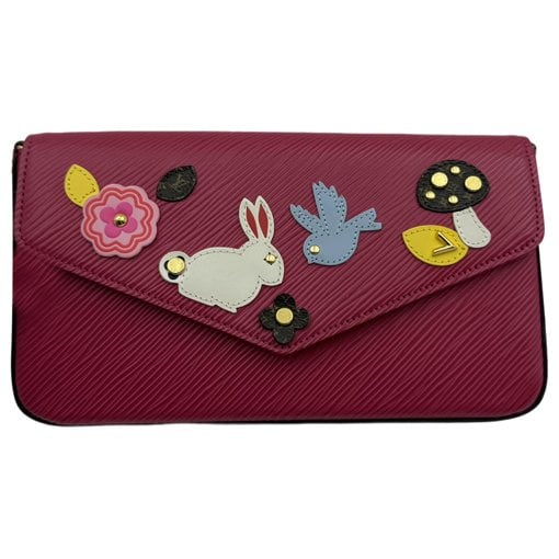 Leather crossbody bag
