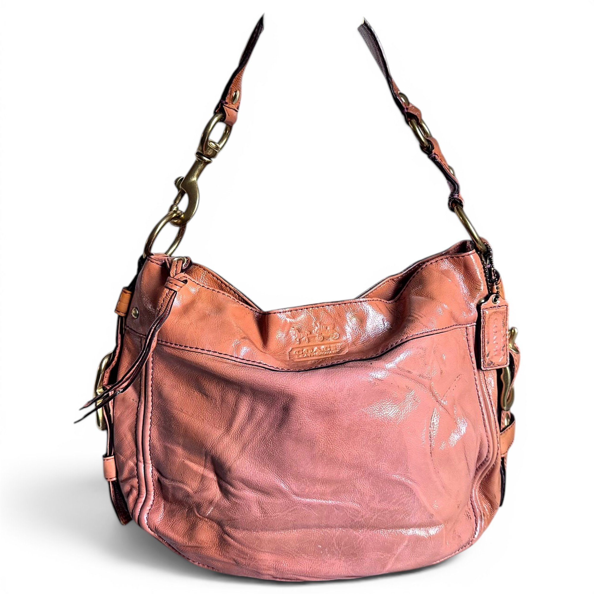 Signature Sufflette leather handbag