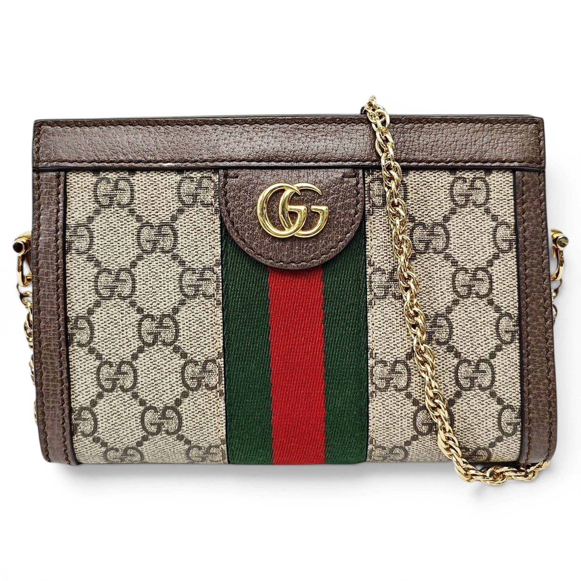 Ophidia leather handbag