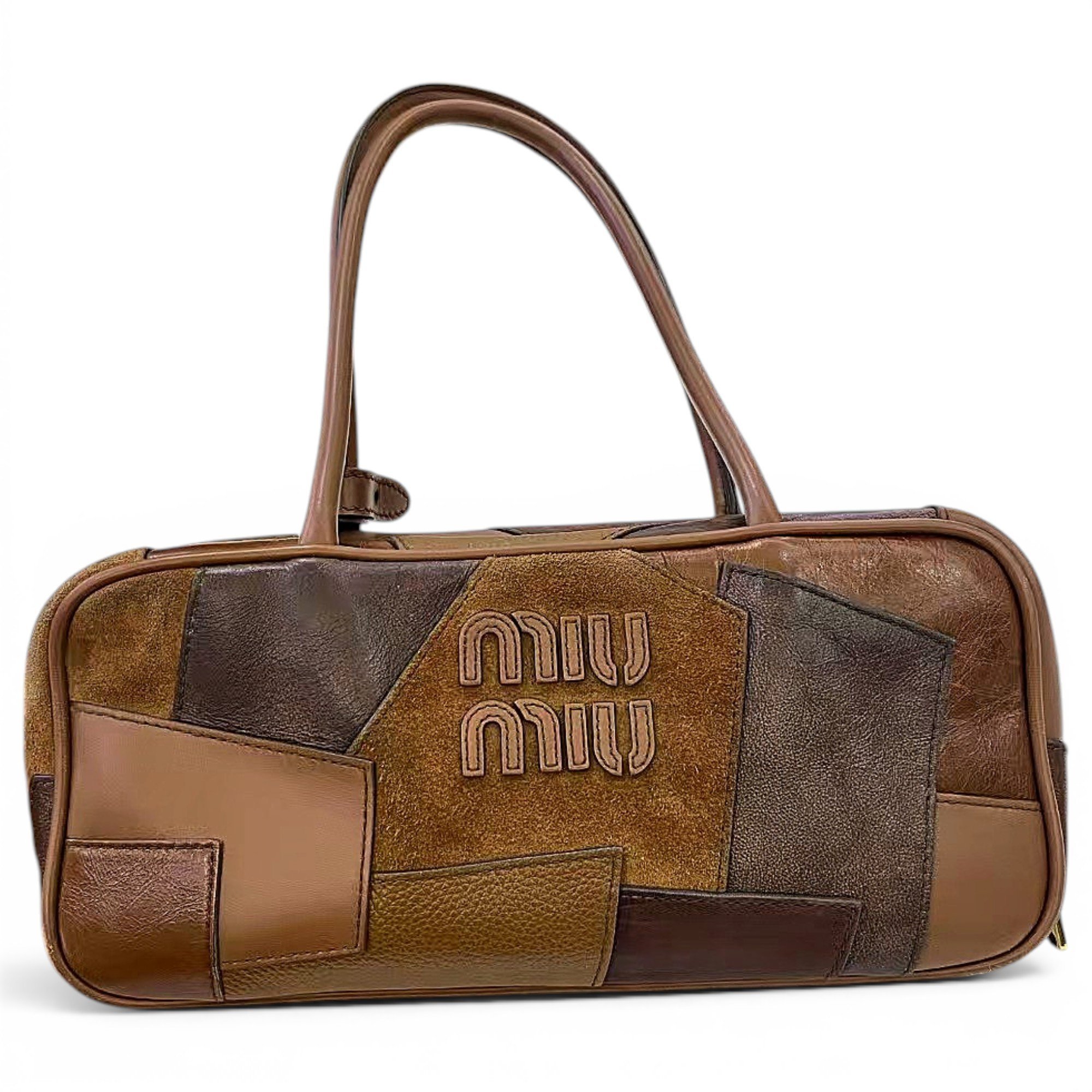 Arcadie leather handbag