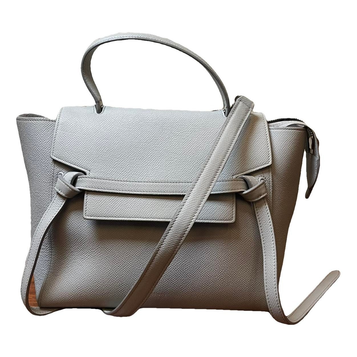 Belt leather handbag
