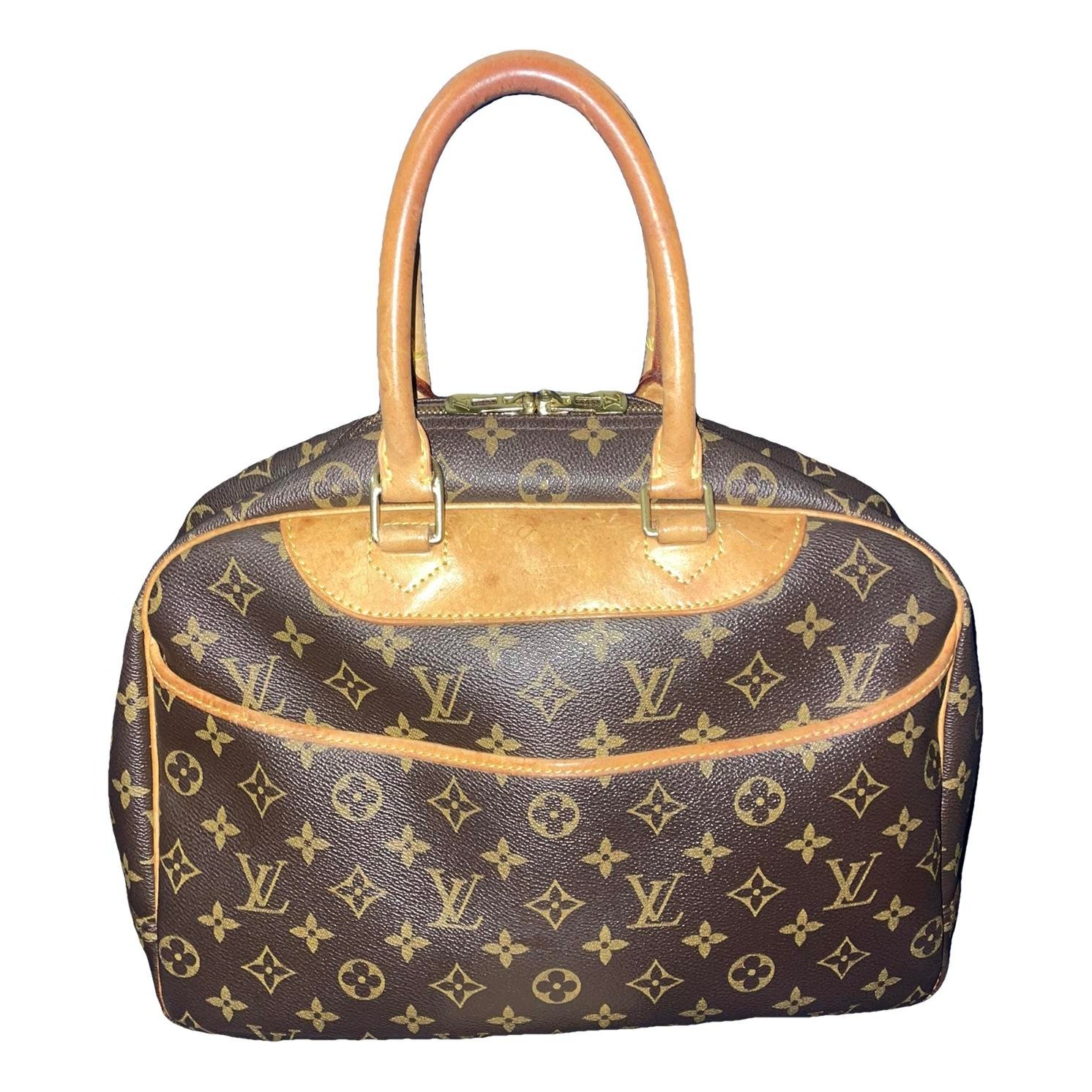 Deauville leather handbag
