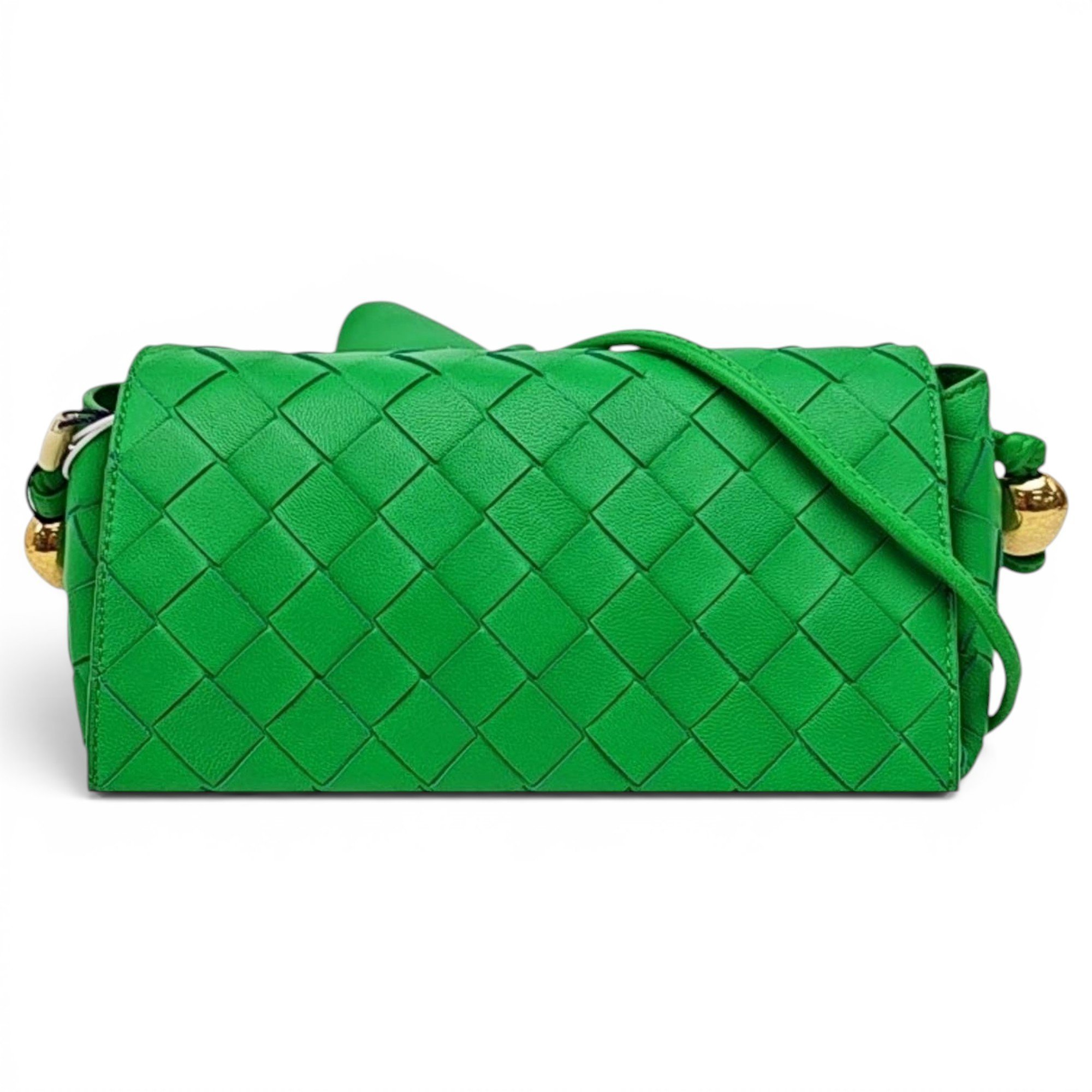 Loop leather crossbody bag