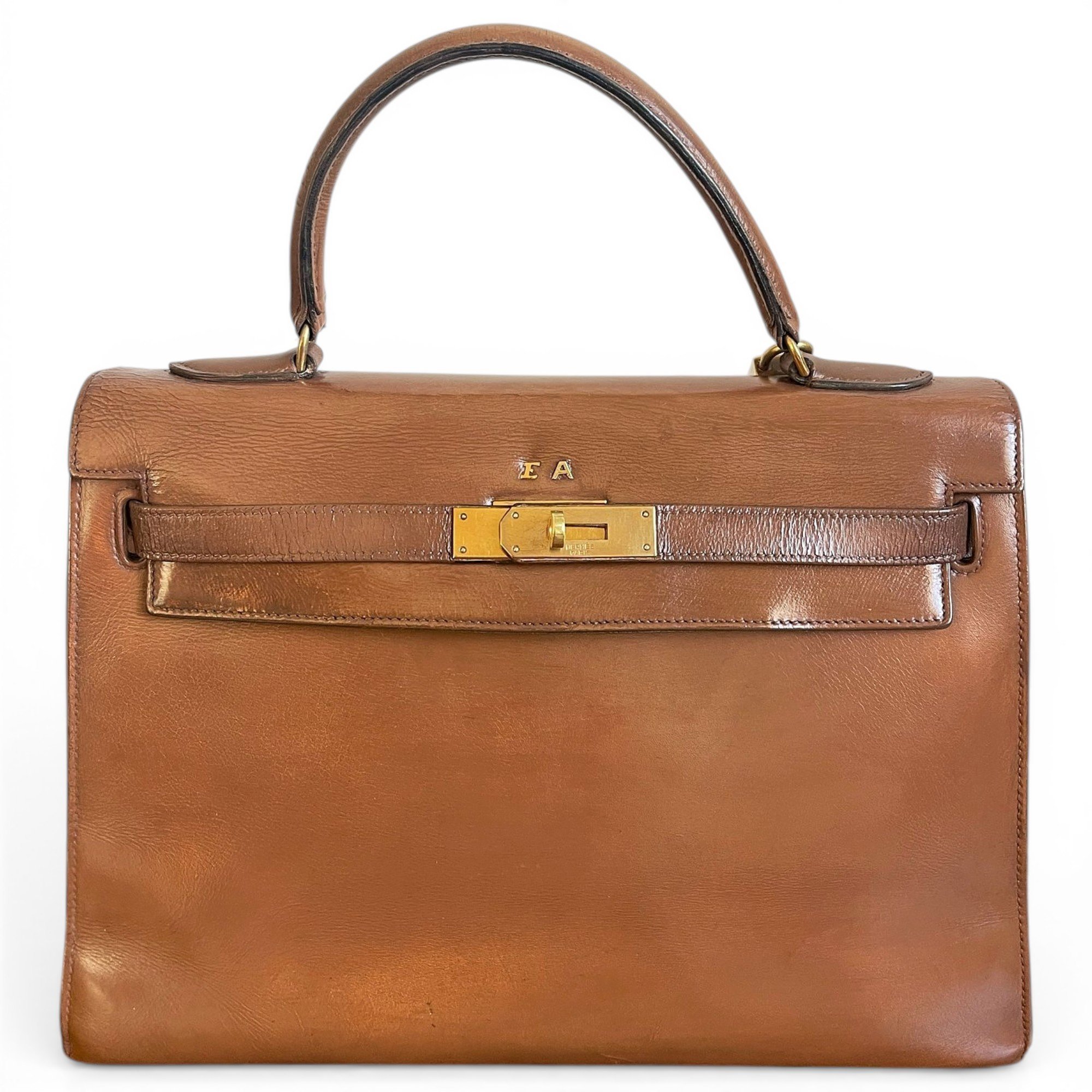 Kelly 32 leather handbag