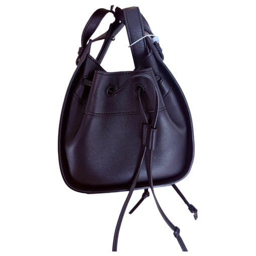 Hammock leather crossbody bag
