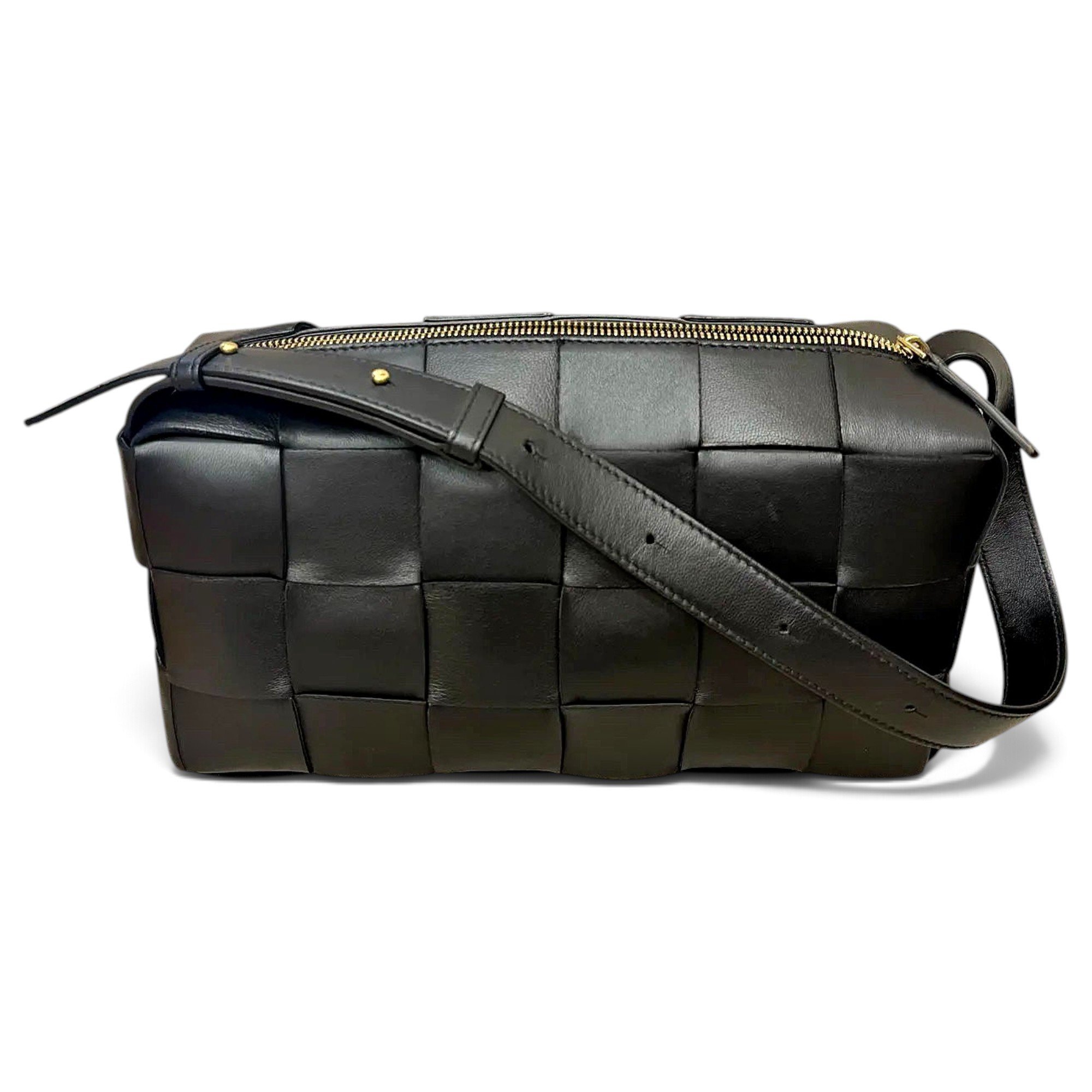 Cassette Padded leather handbag