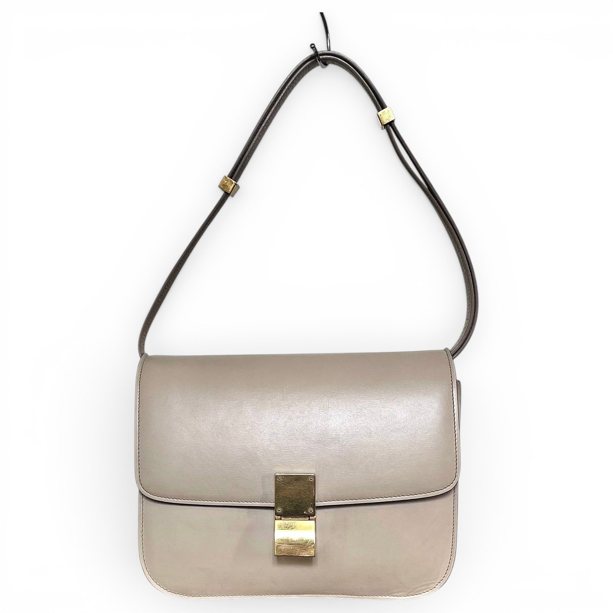 Classic leather crossbody bag