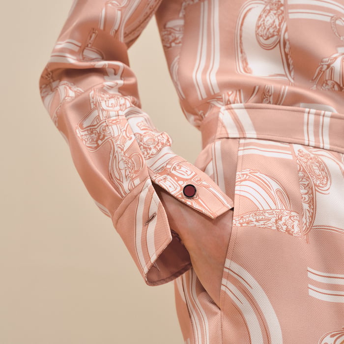 Rose Pierre De Lune "En Desordre Finesse" Classic Shirt