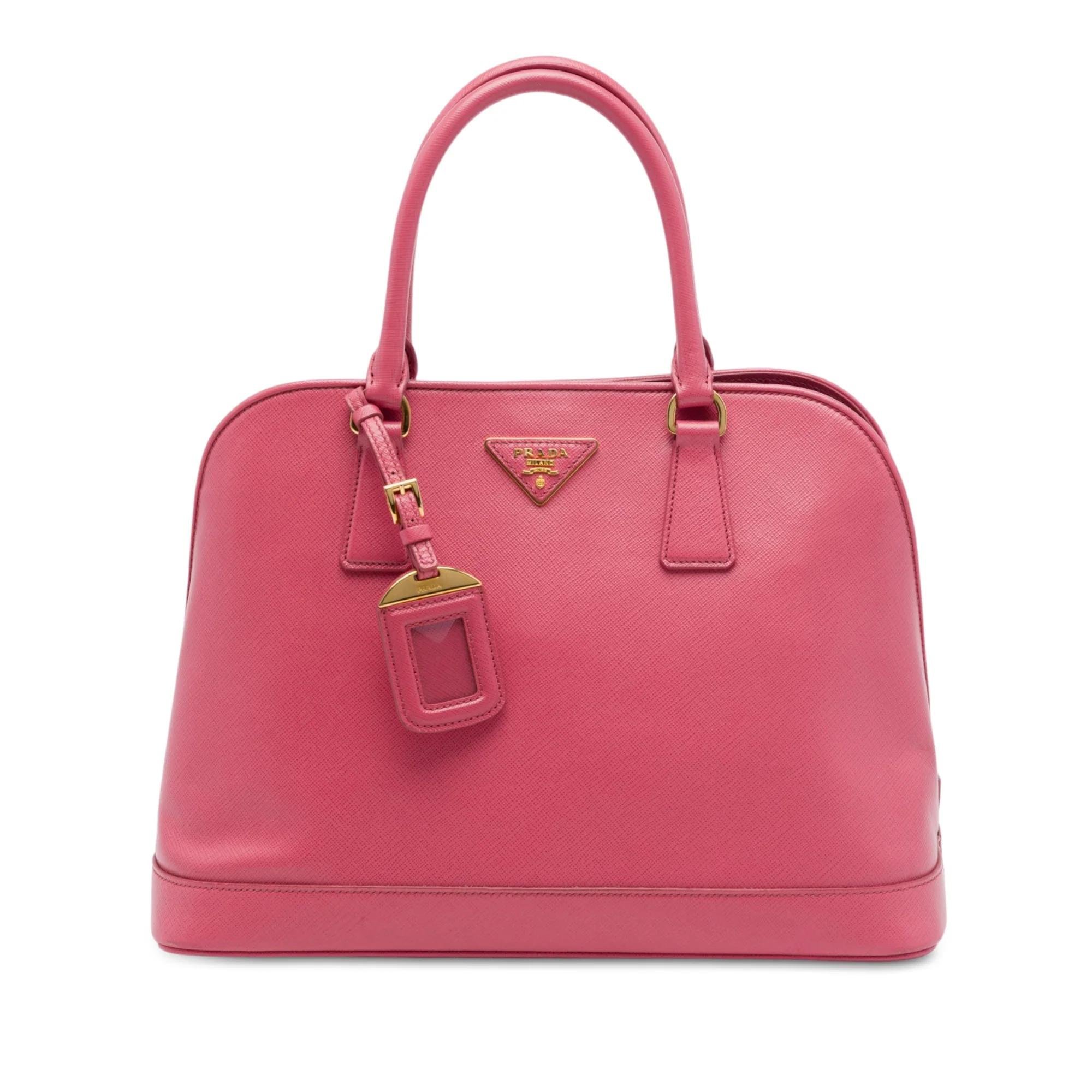 Promenade leather handbag