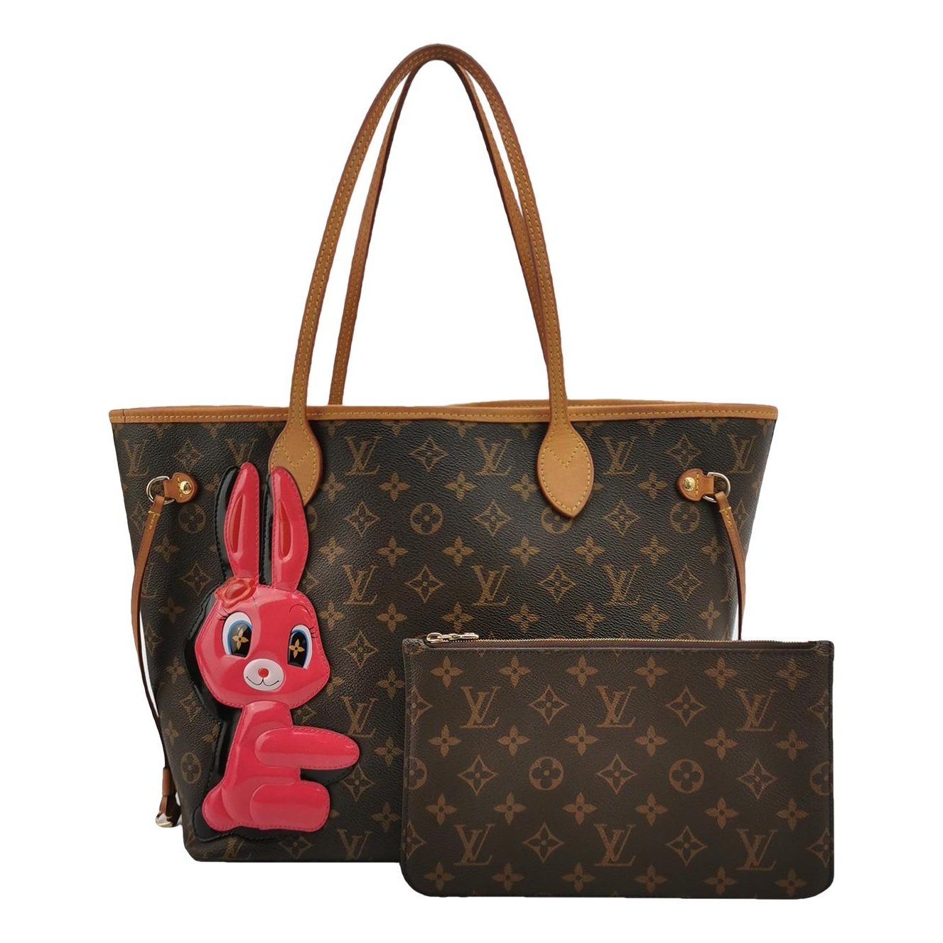 Neverfull leather tote