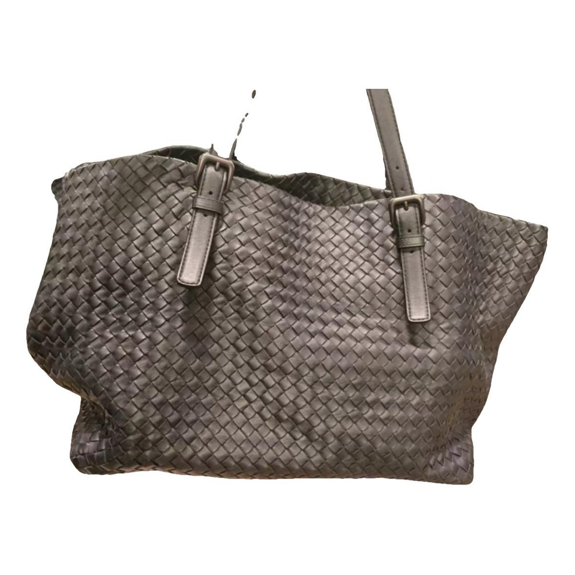 Fourre-Tout leather handbag