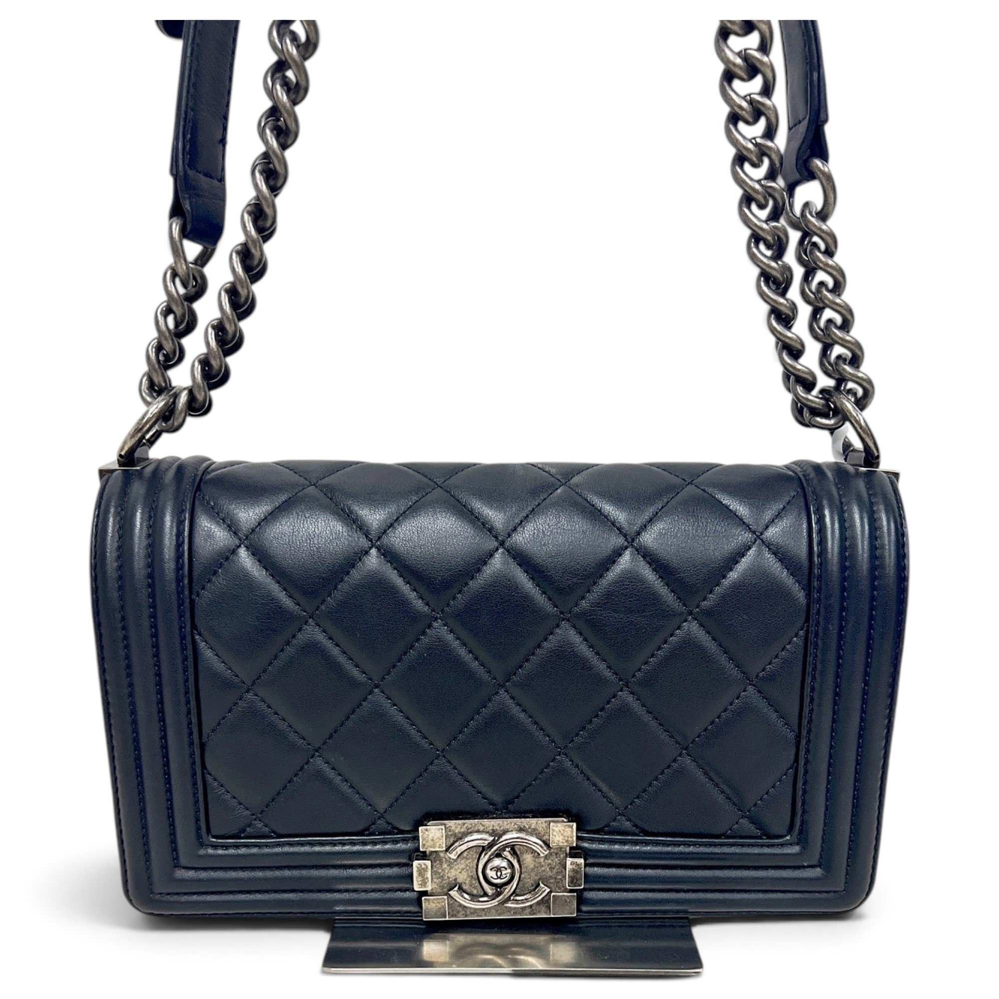 Boy leather handbag