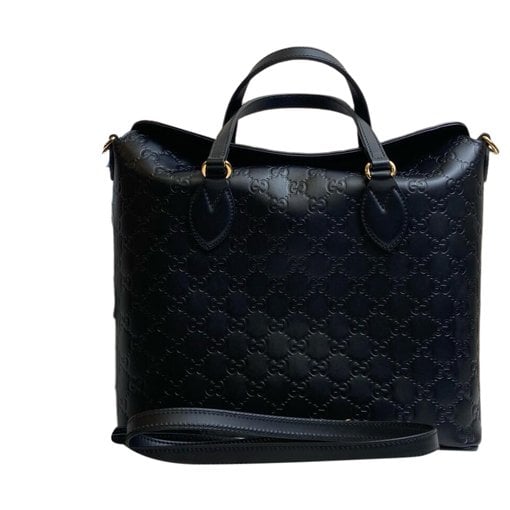 Leather handbag