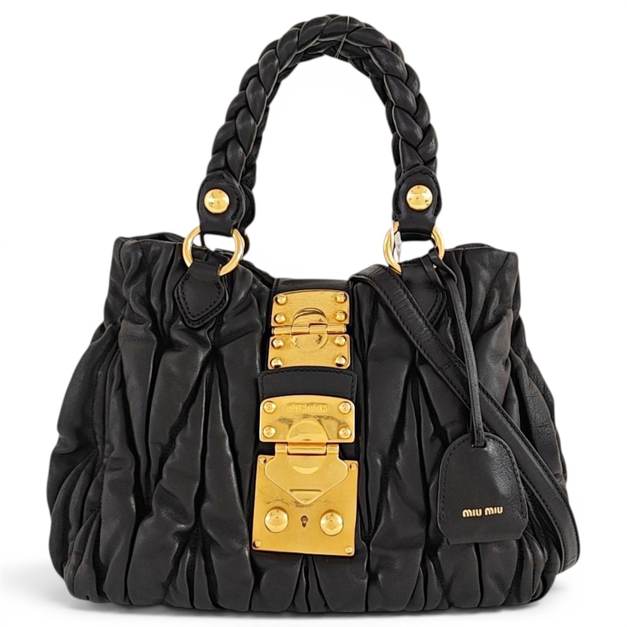 Leather handbag