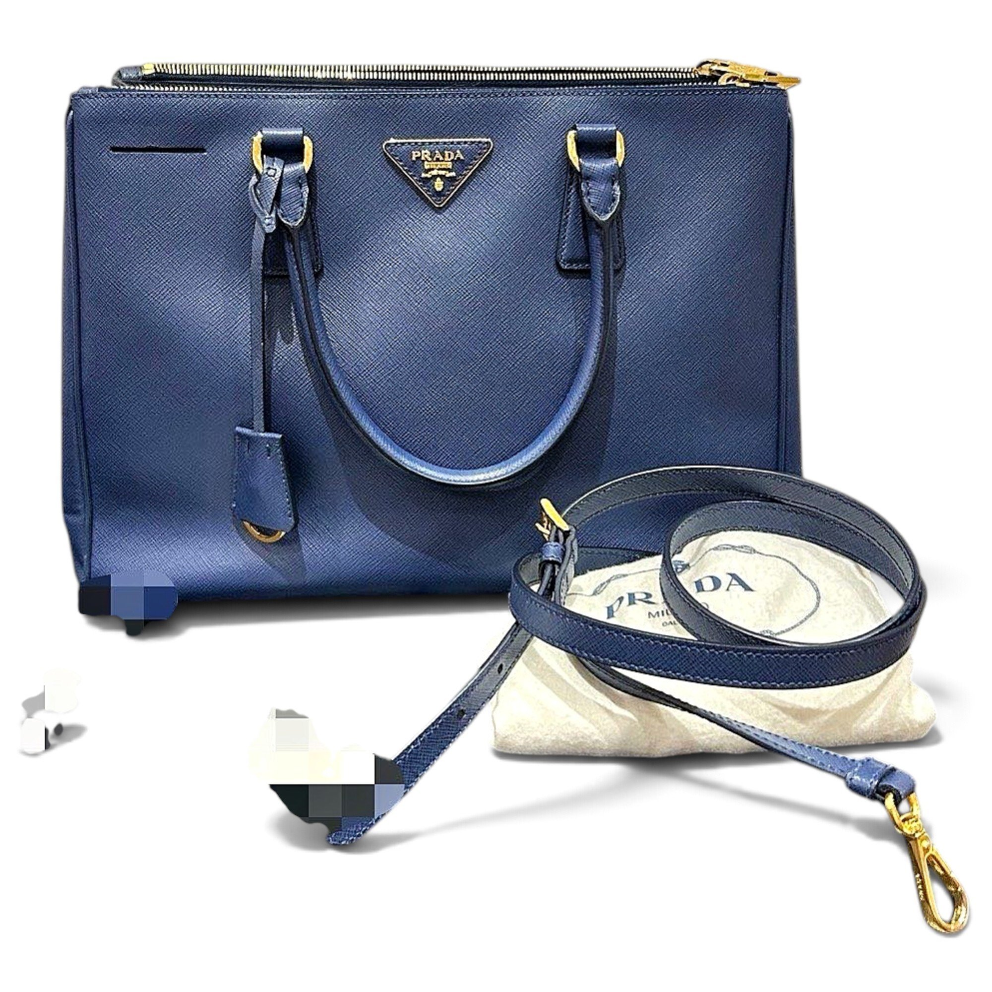 Galleria leather handbag