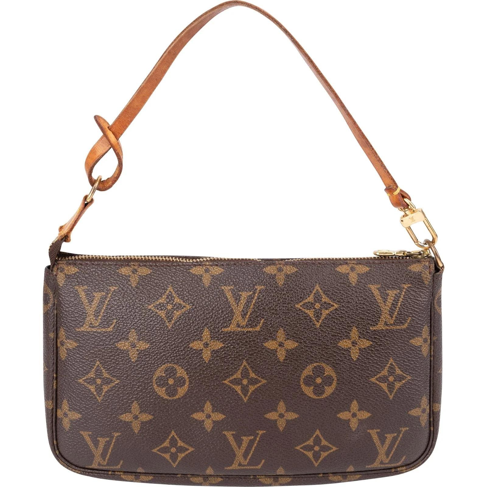 Pochette Accessoire leather handbag