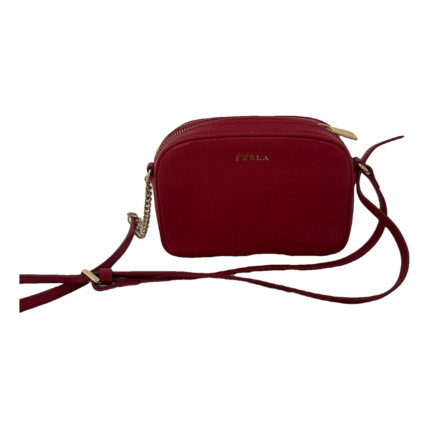 Leather crossbody bag