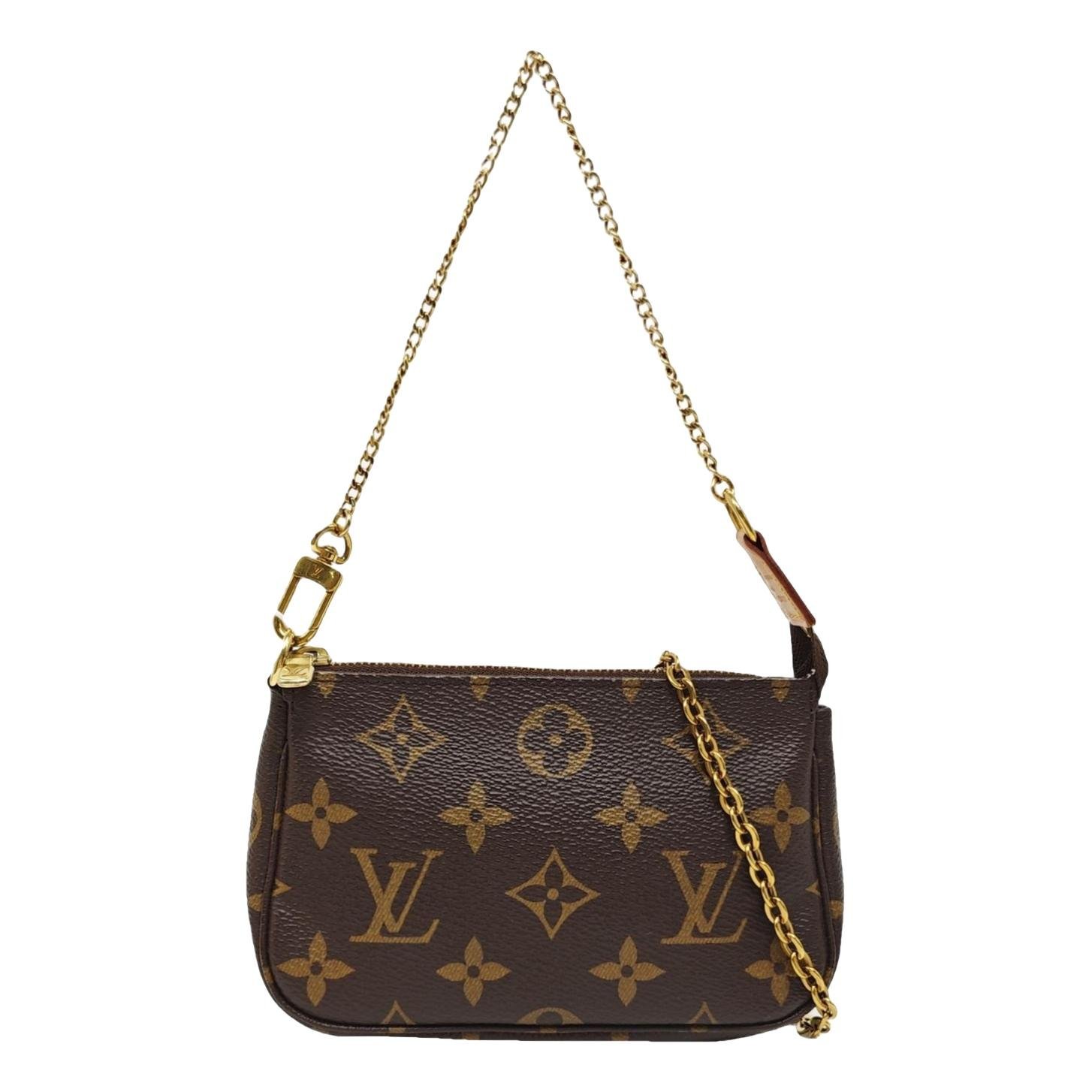 Maxi Multi Pochette Accessoires leather handbag