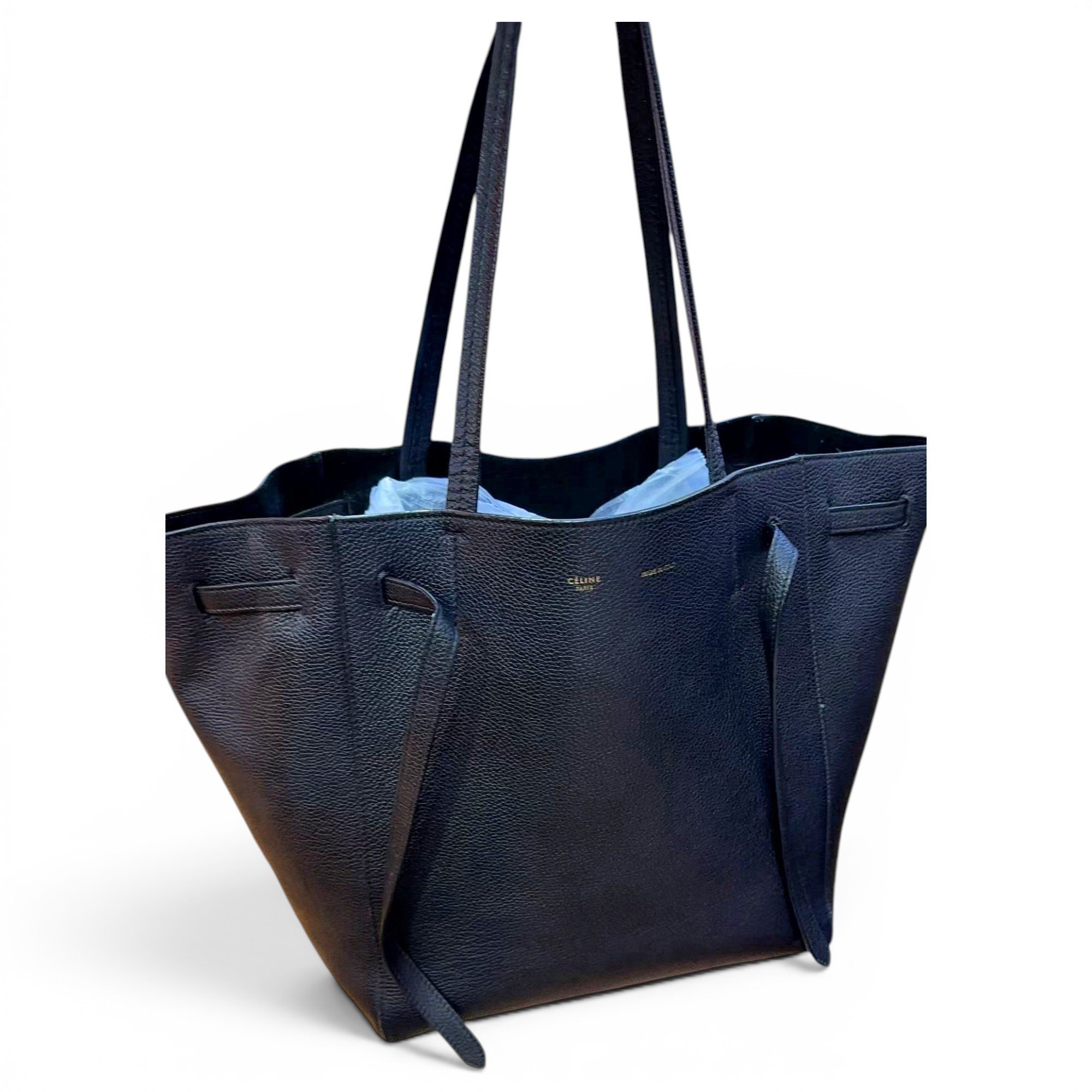 Phantom leather handbag
