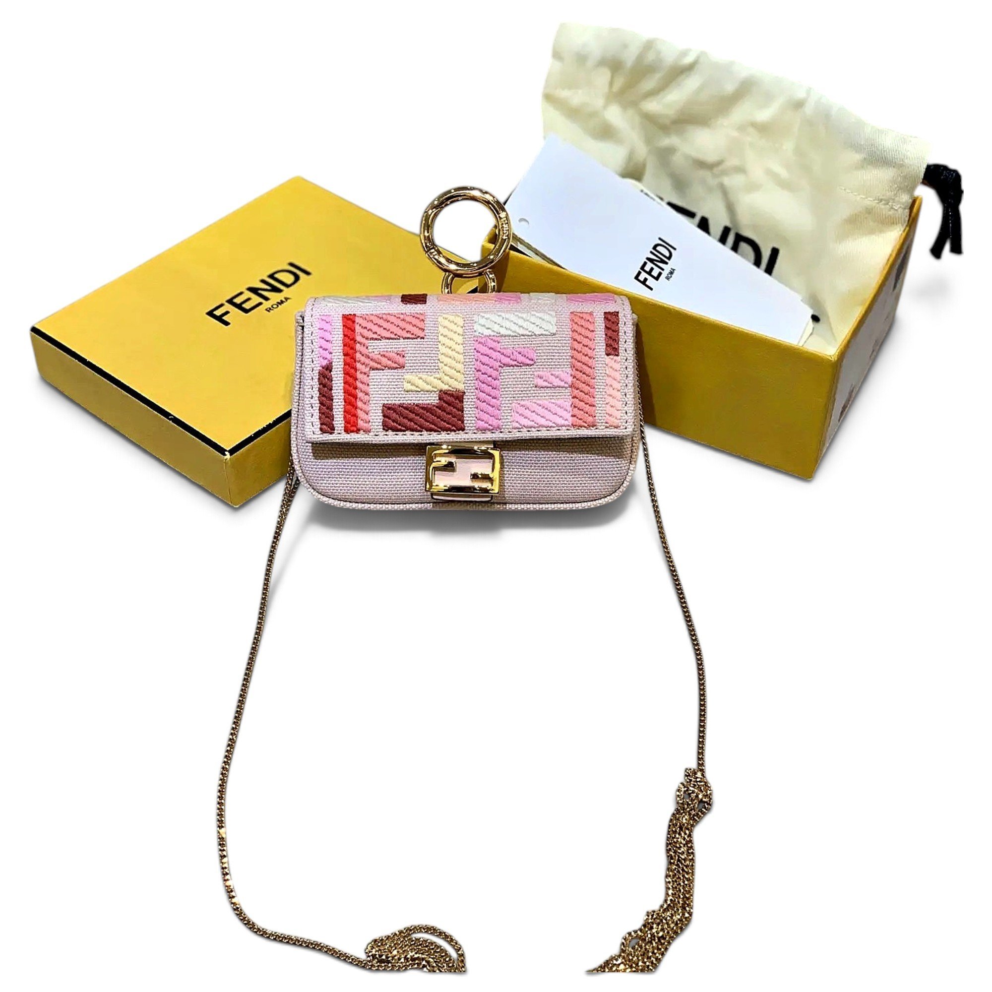 Baguette cloth crossbody bag