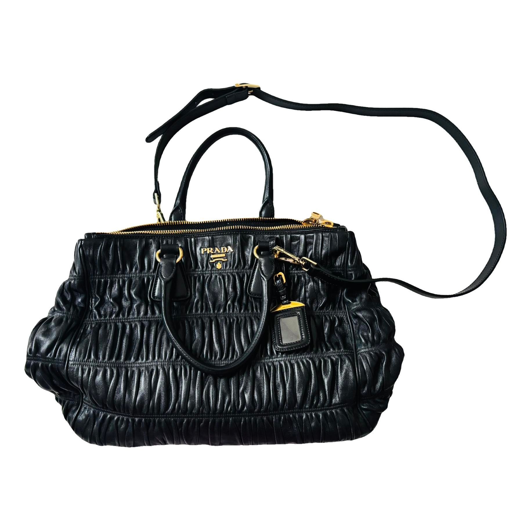 Leather tote