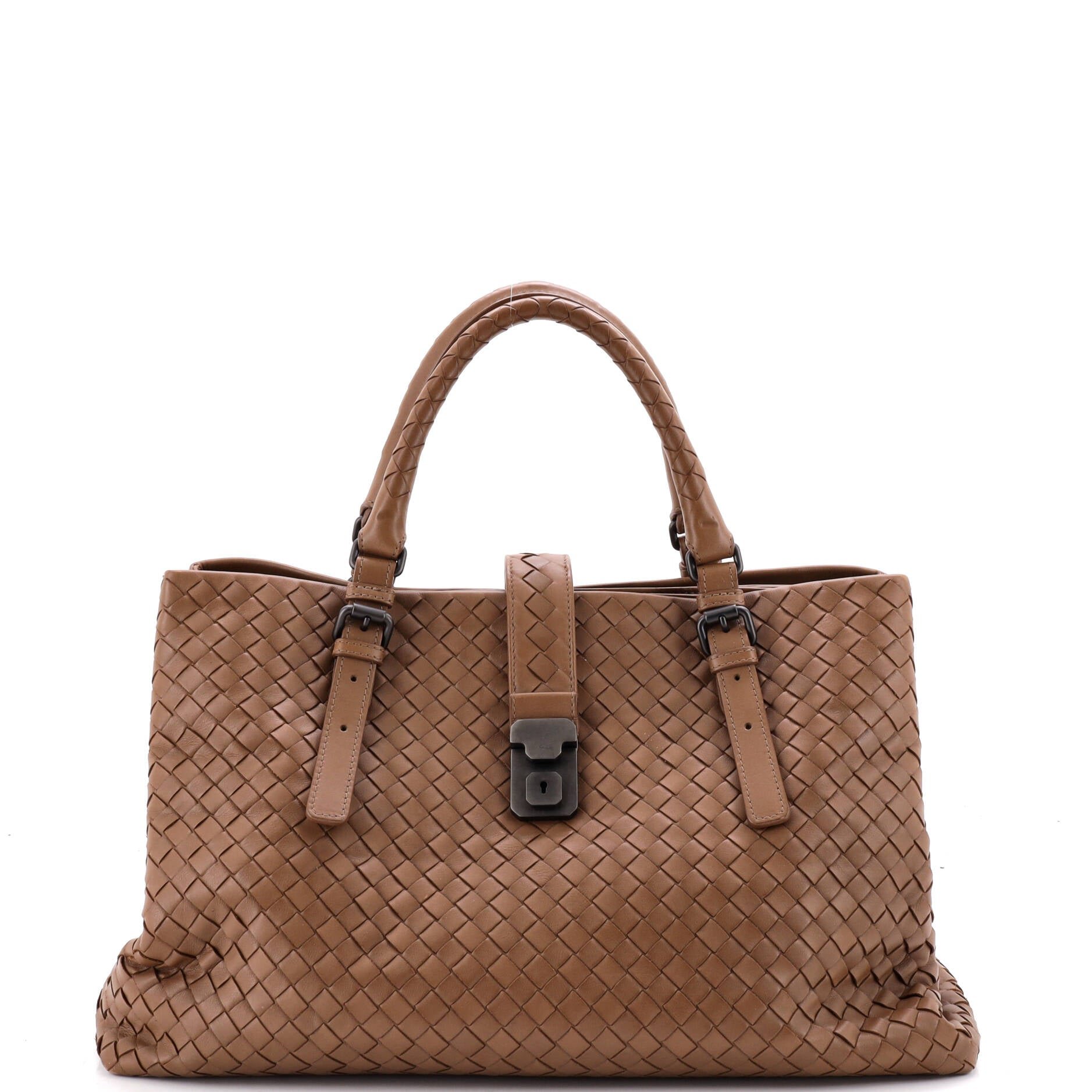 Roma Bag Intrecciato Nappa Medium
