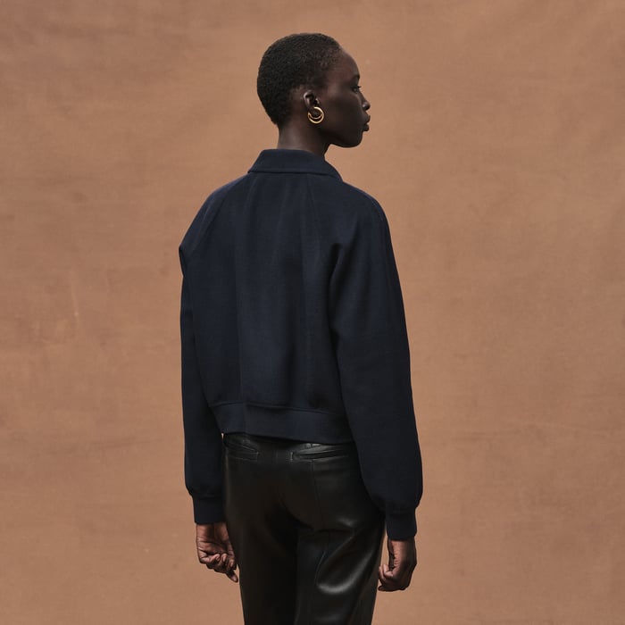 Bleu Marine "Chaine d'Ancre" Jacket