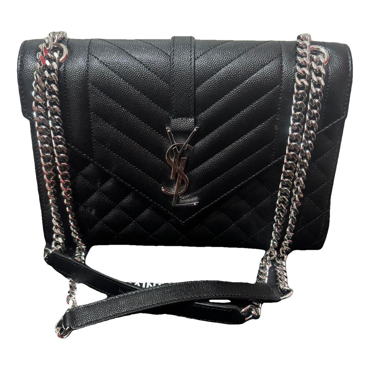 Envelope leather crossbody bag