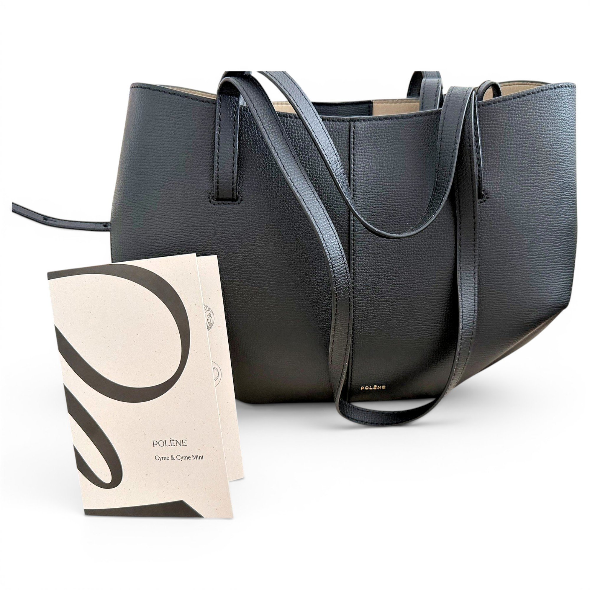 Polene Pony-style calfskin tote
