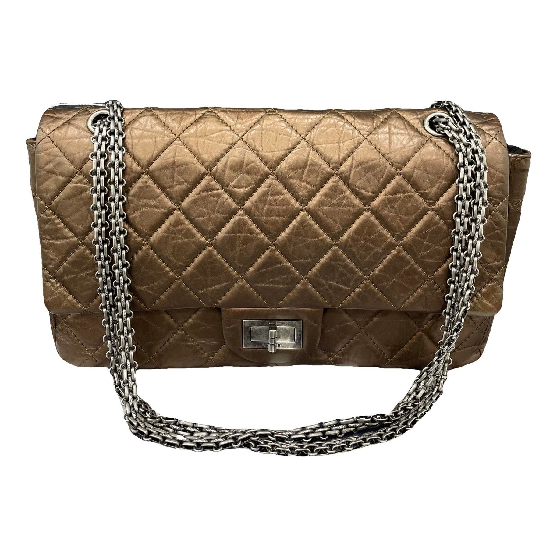 2.55 leather handbag