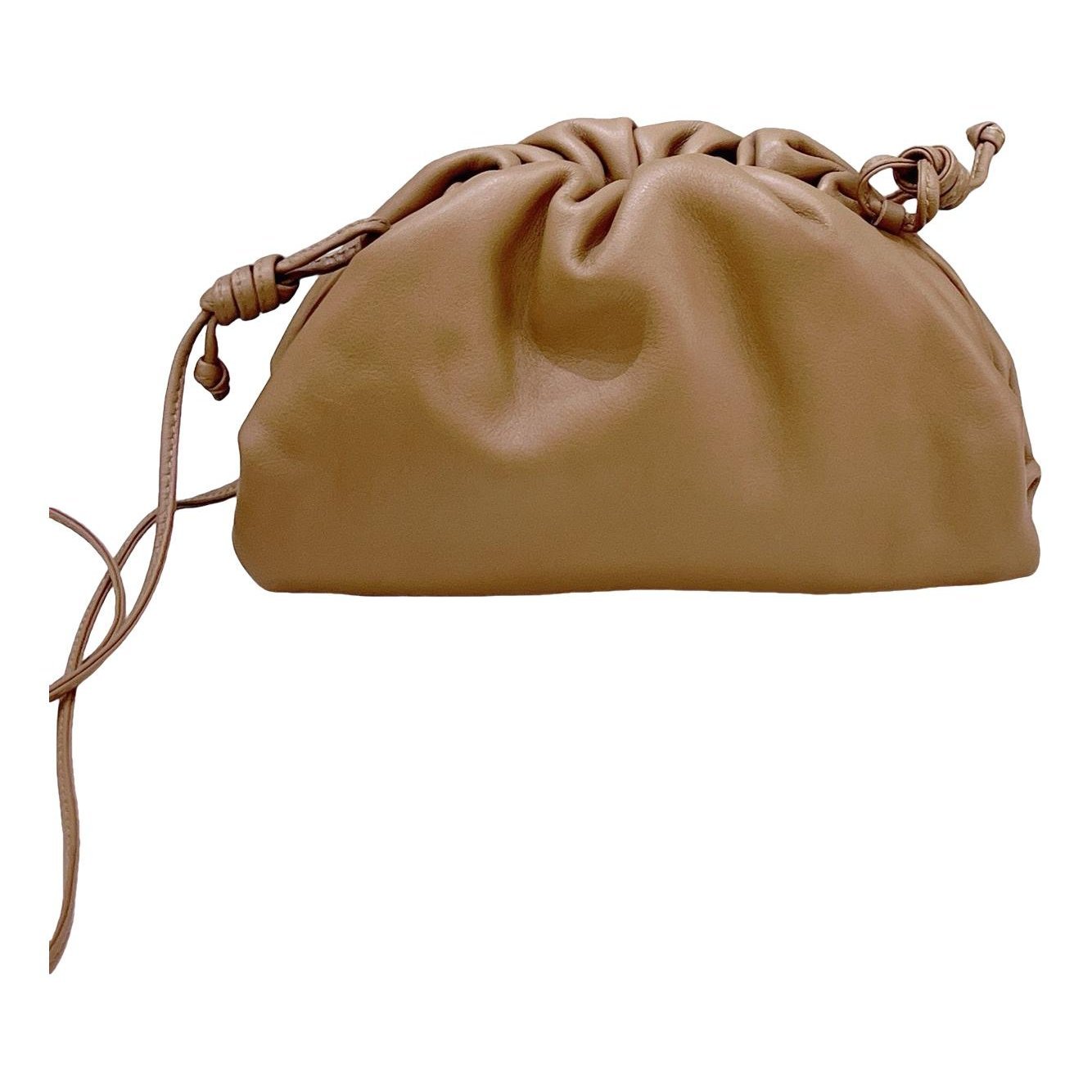 Pouch leather mini bag
