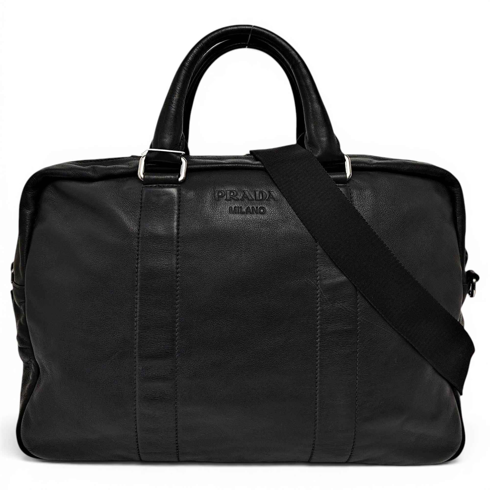 Leather handbag