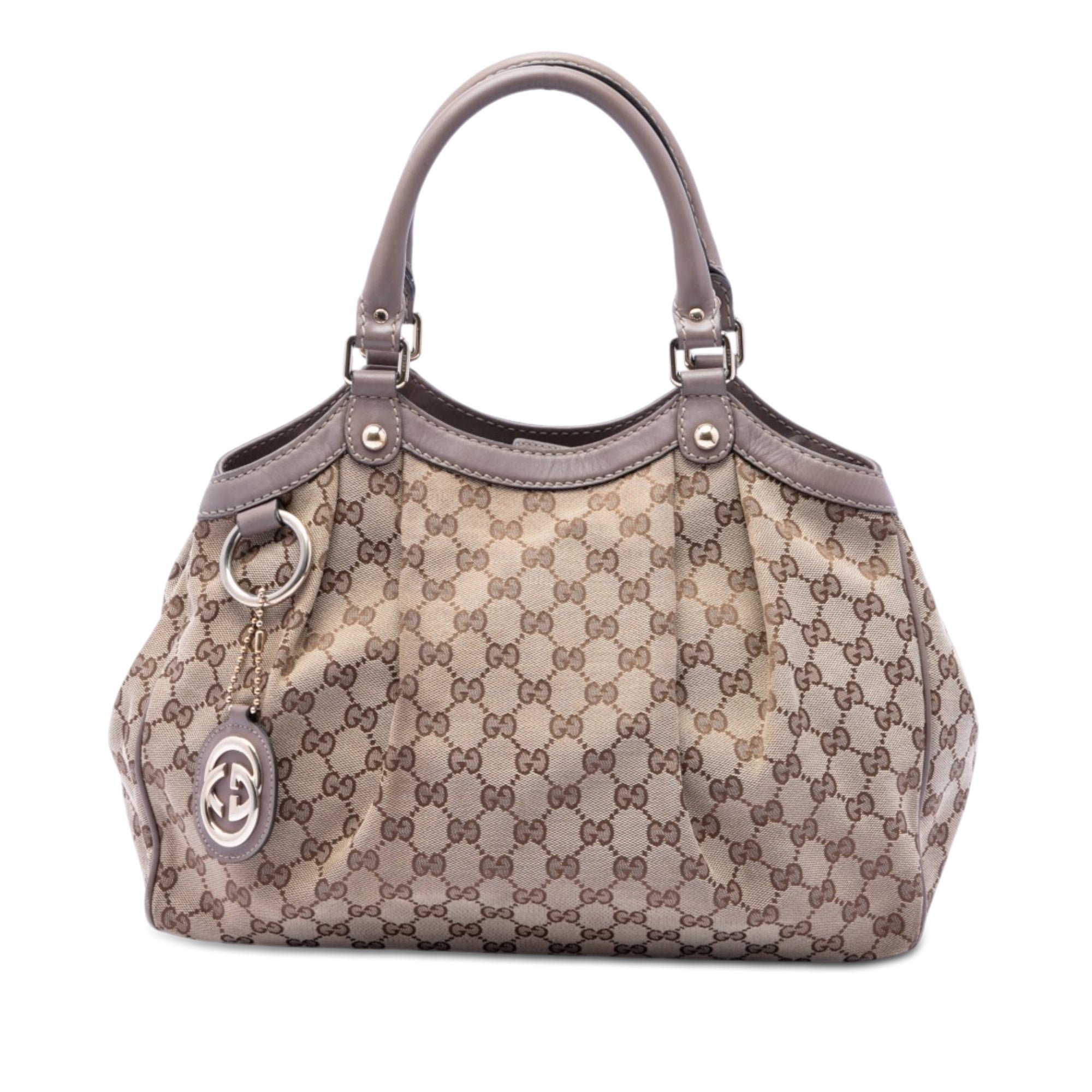 Leather tote