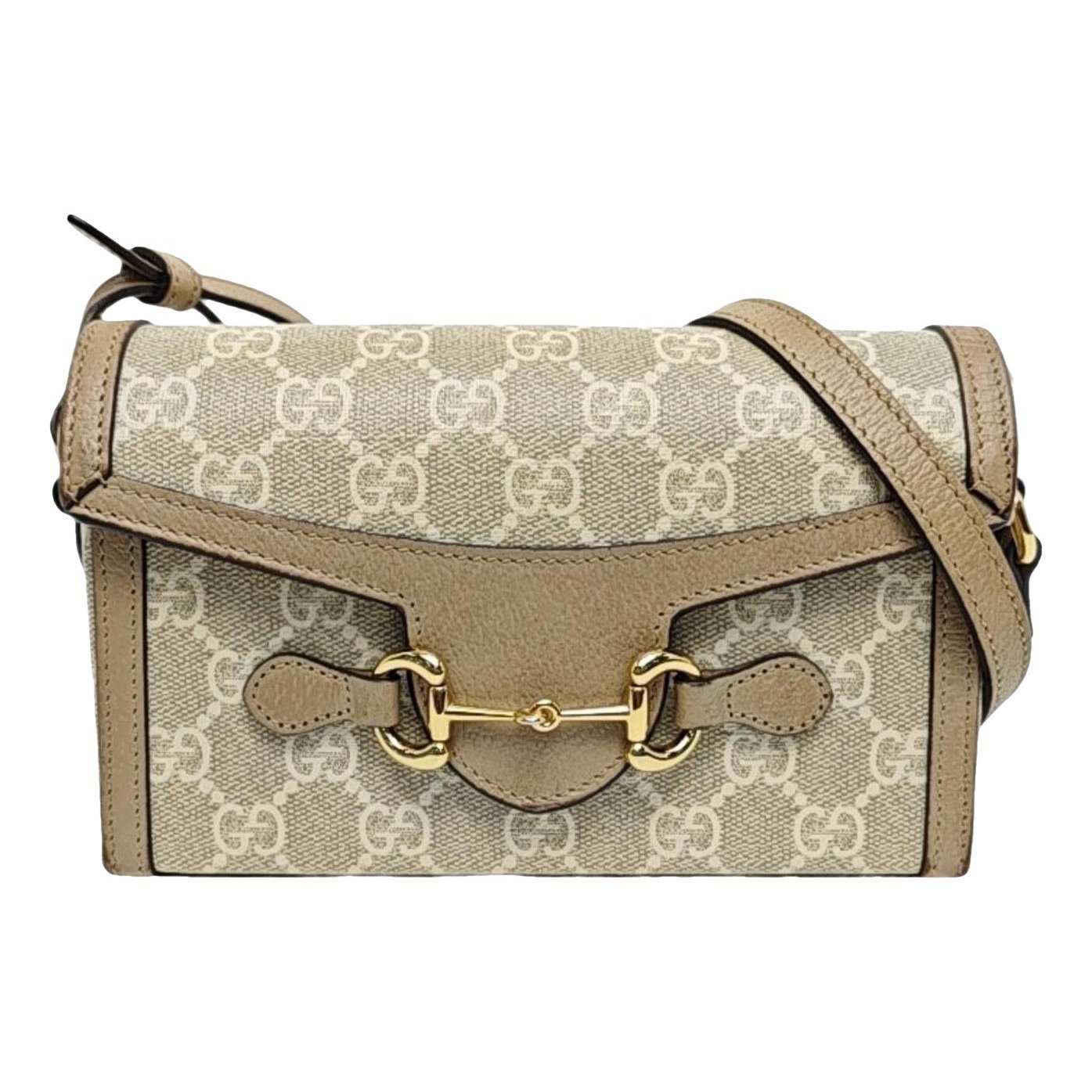 Handle Horsebit 1955 leather handbag