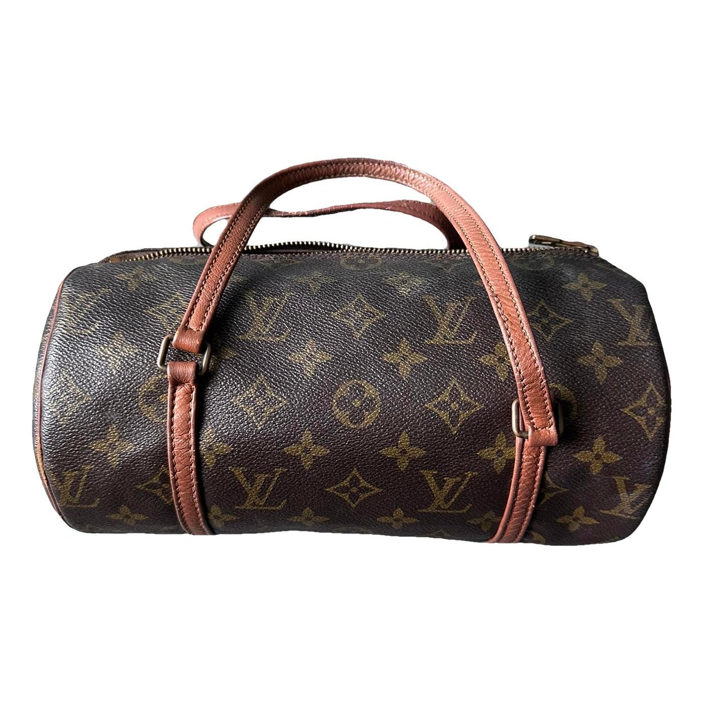 Papillon leather handbag
