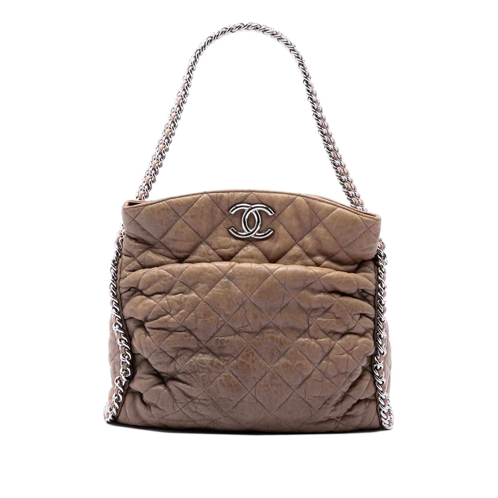 Chain Around pony-style calfskin handbag