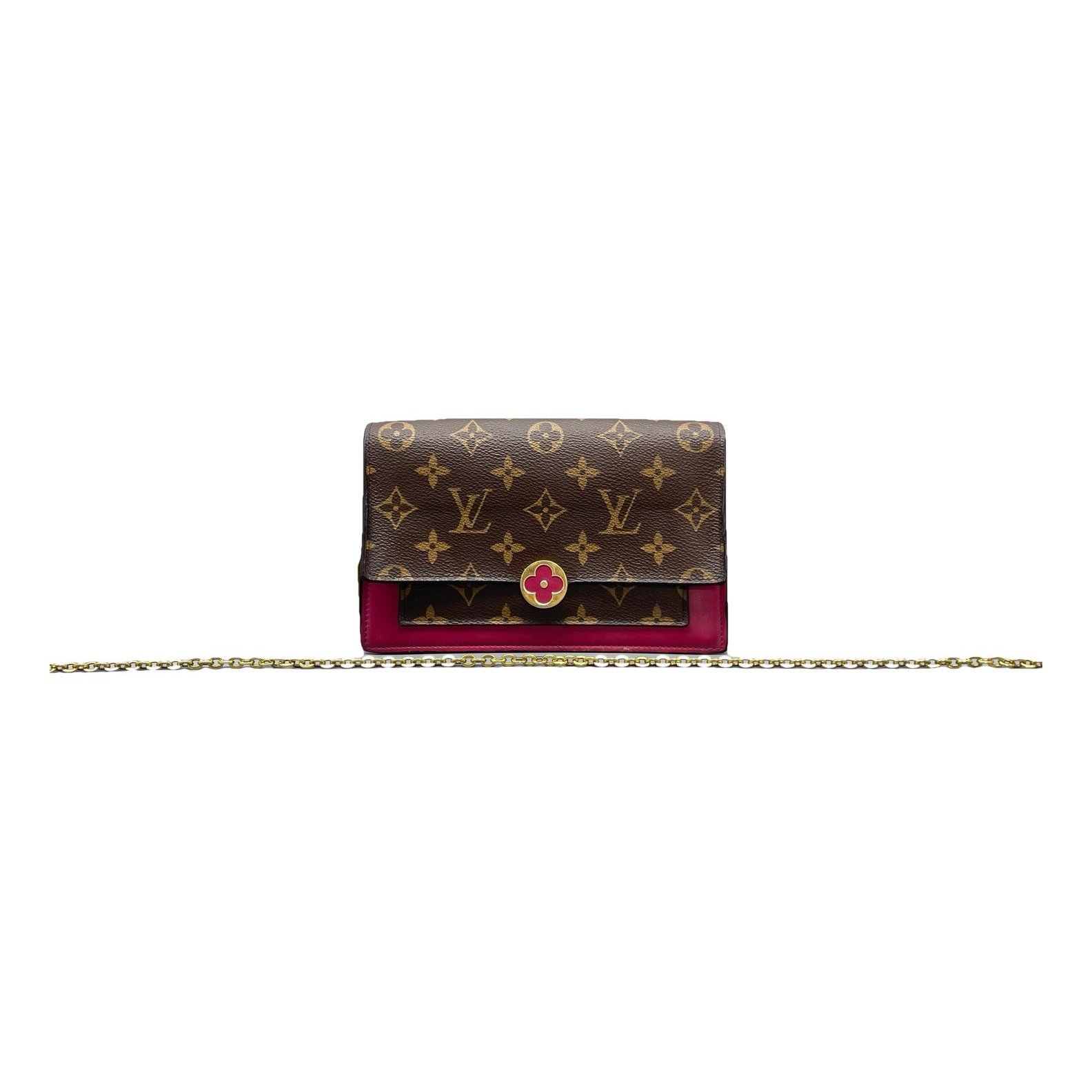 Flore chain leather handbag