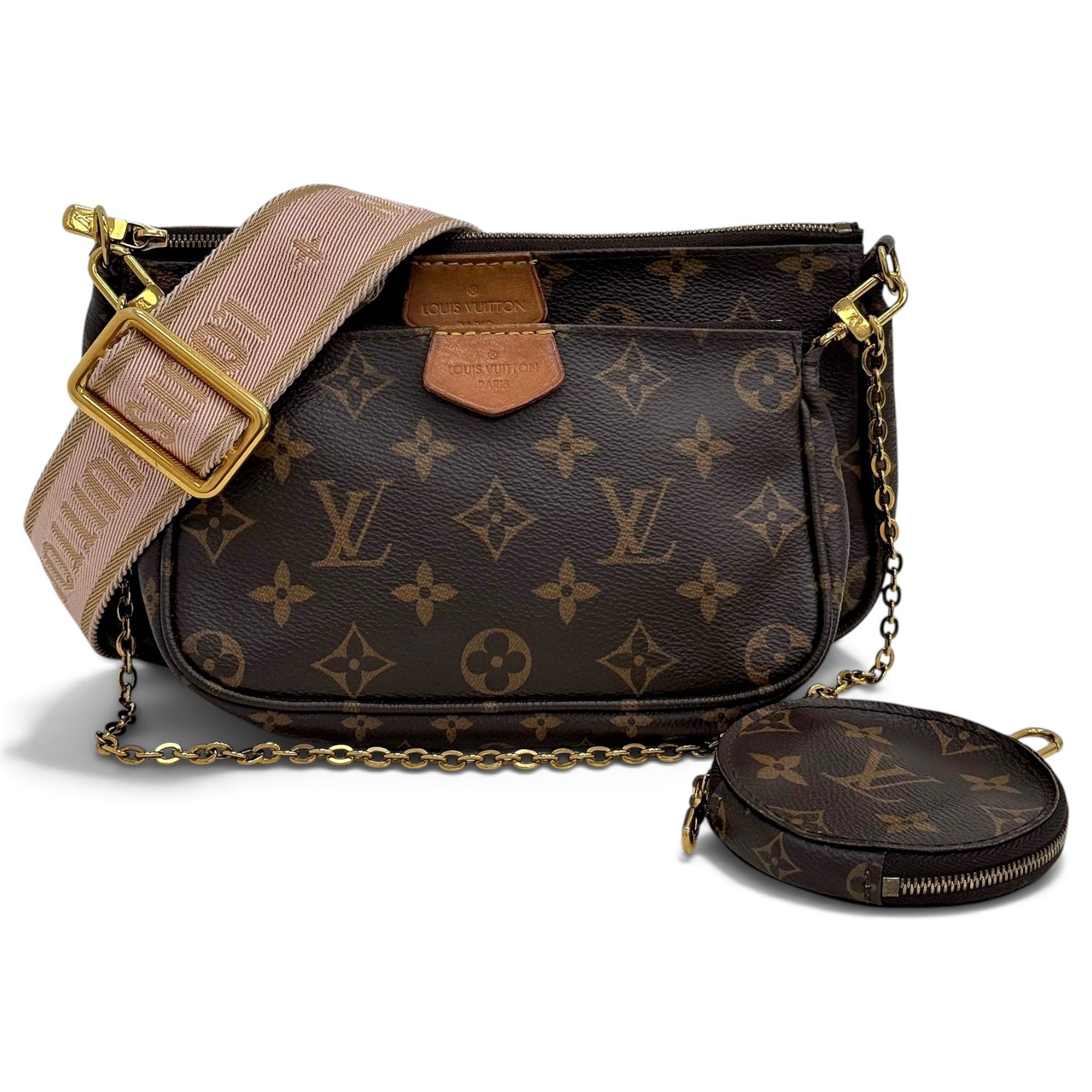 Multi Pochette Accessoires leather handbag