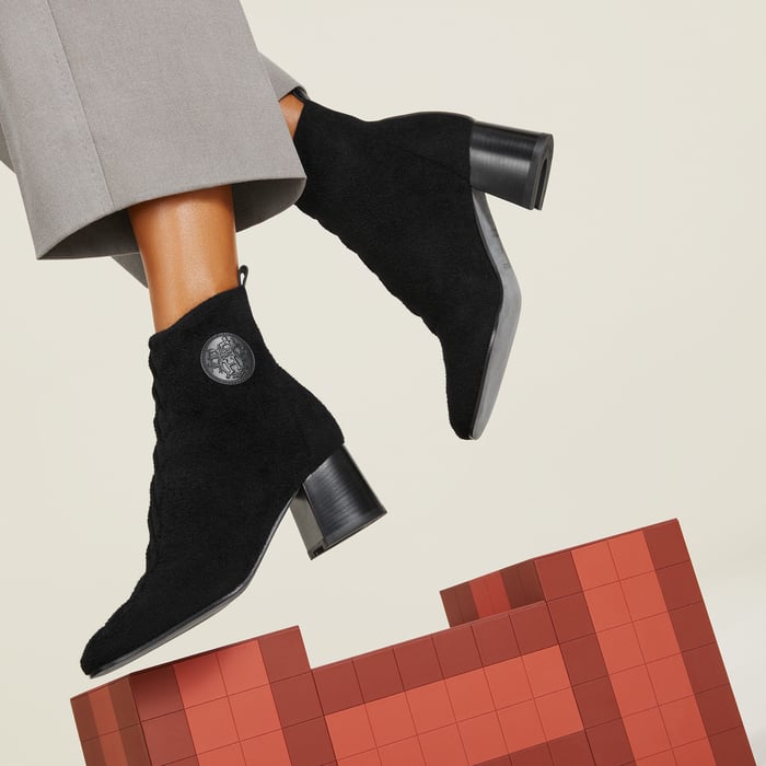 Noir Jenna 60 Ankle Boot