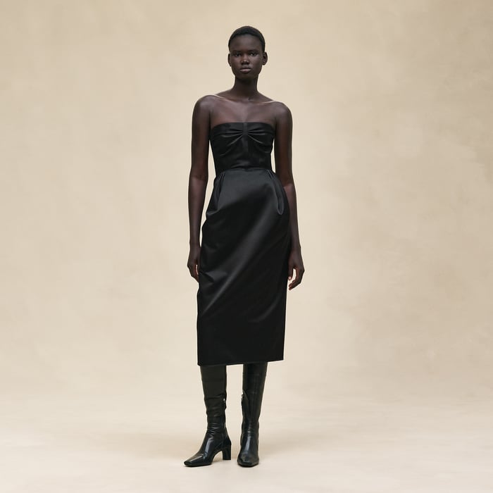 Noir Bustier Dress
