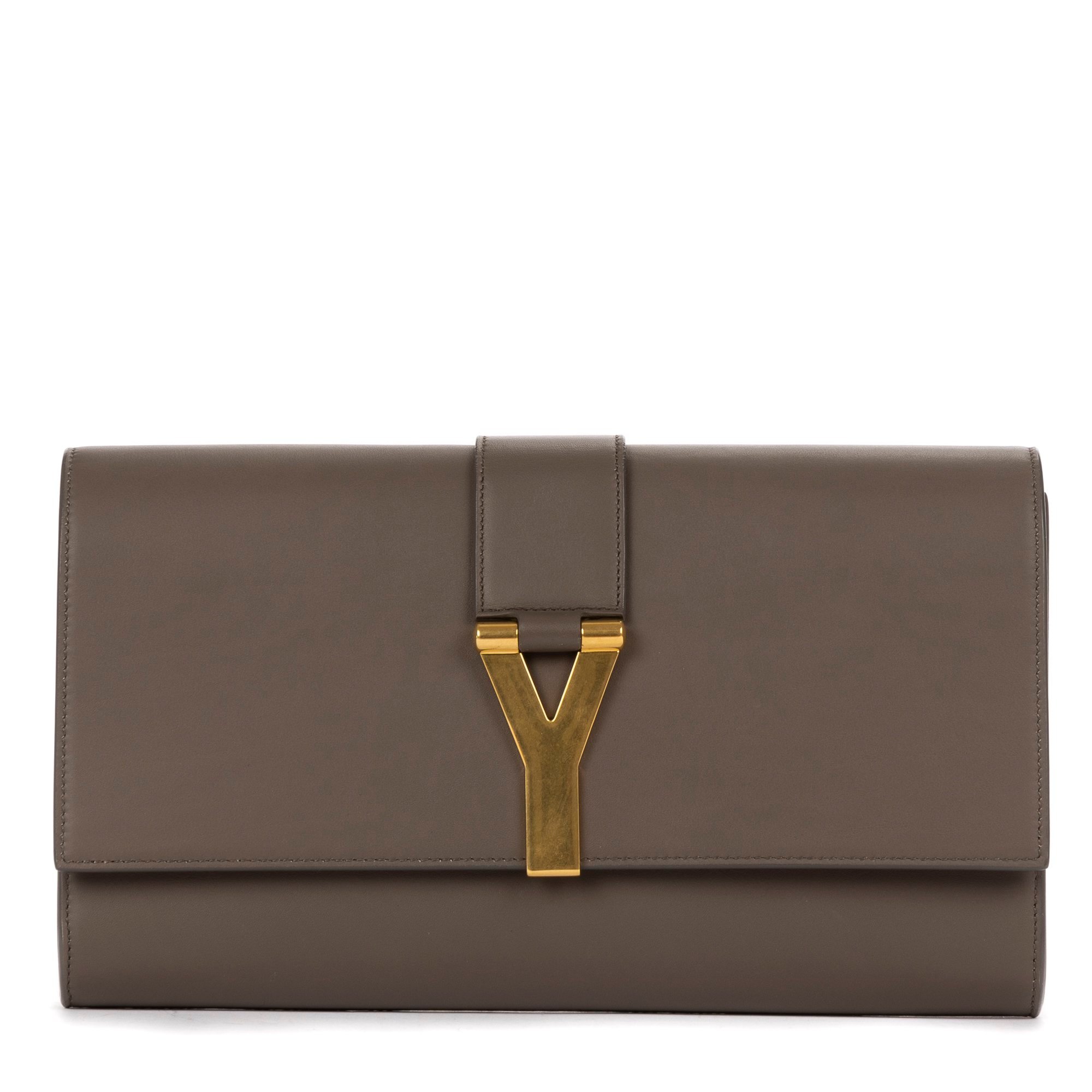 Chyc leather clutch bag