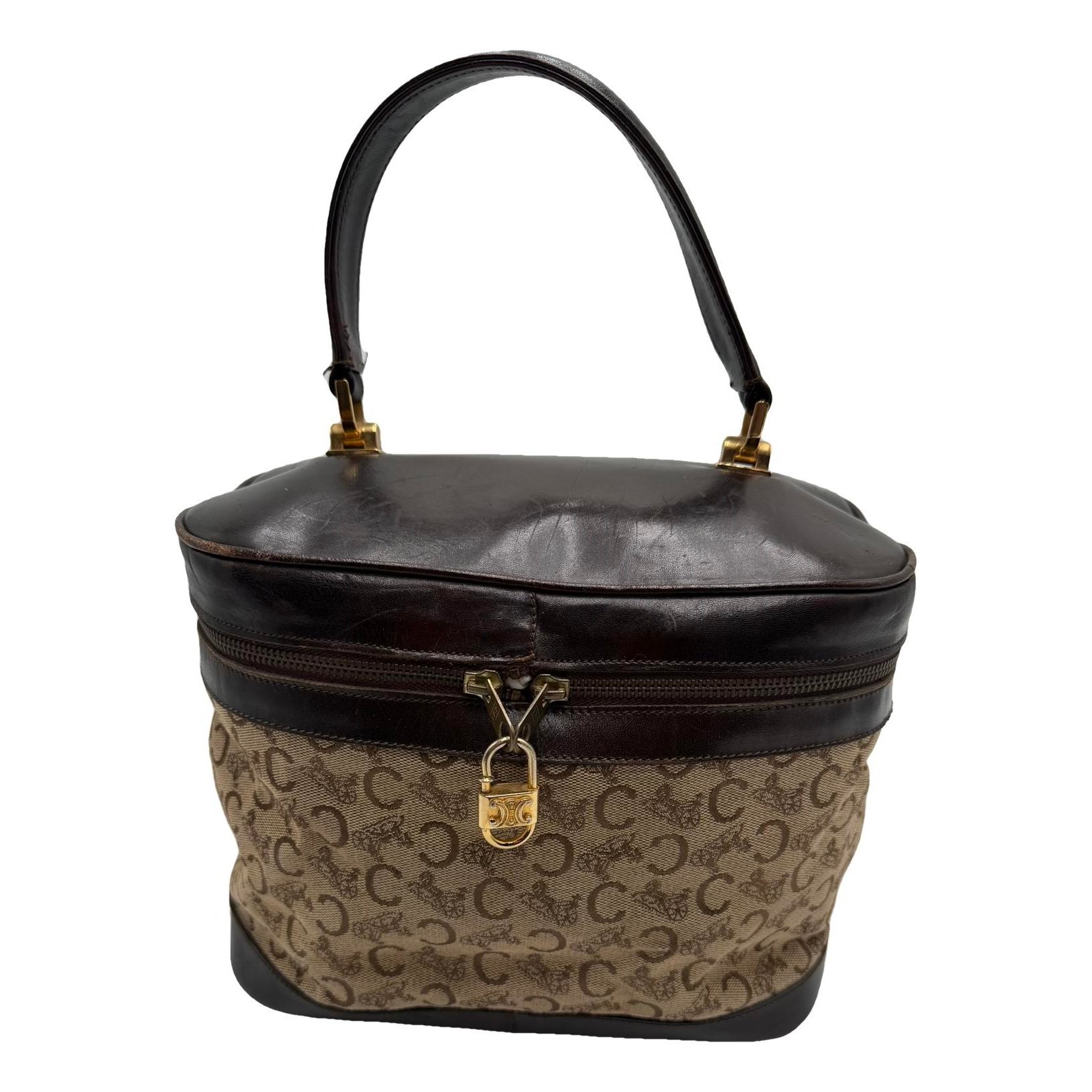Tambour cloth handbag