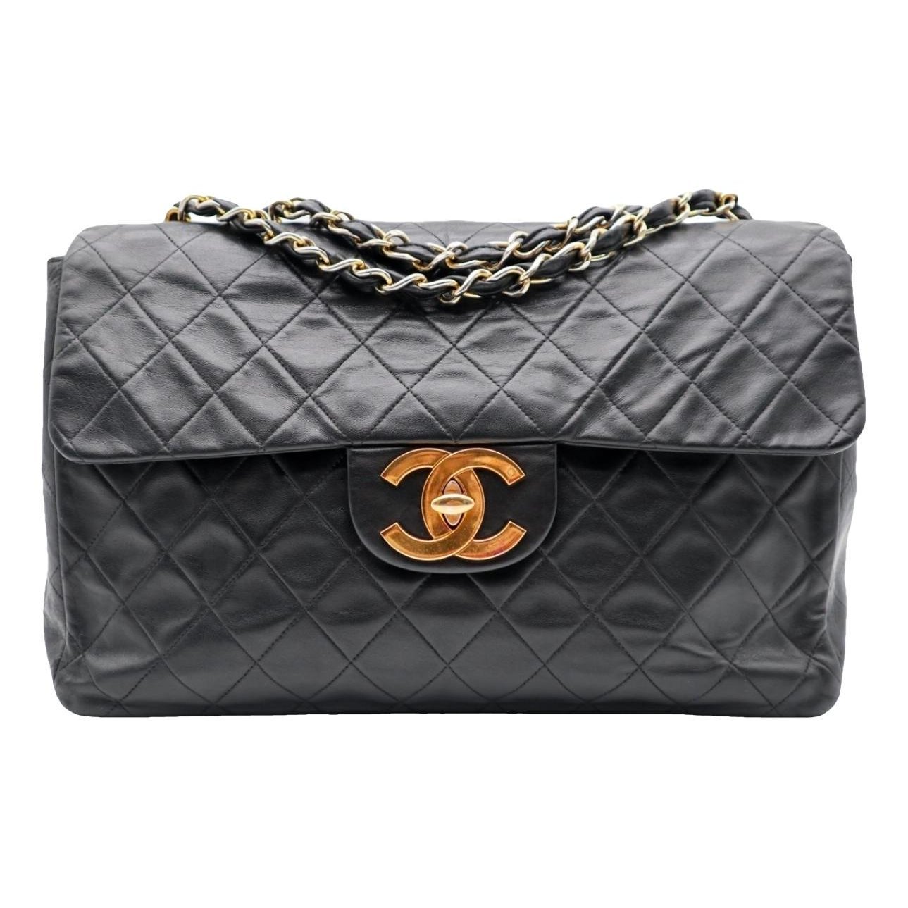 Timeless/Classique leather clutch bag