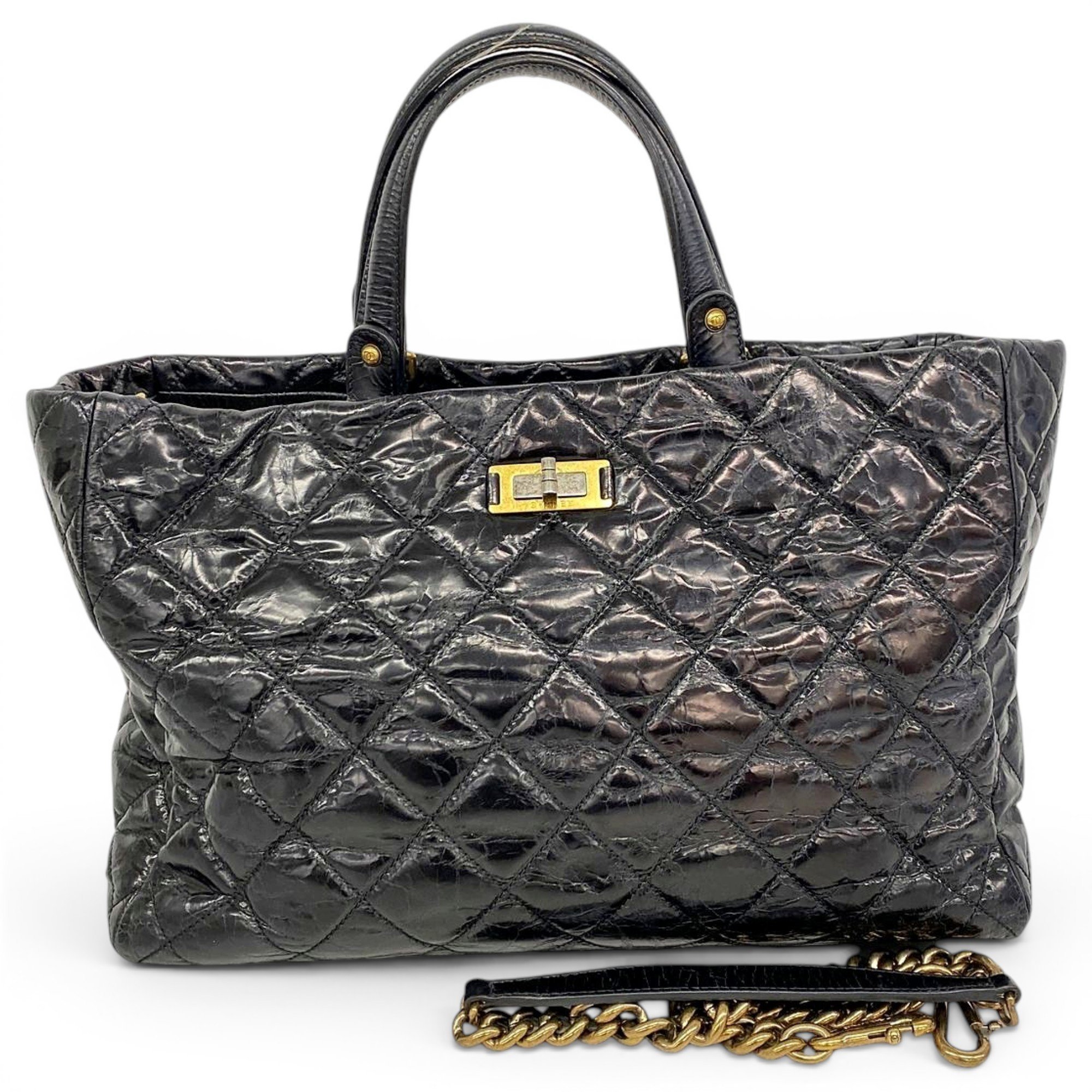 2.55 pony-style calfskin tote