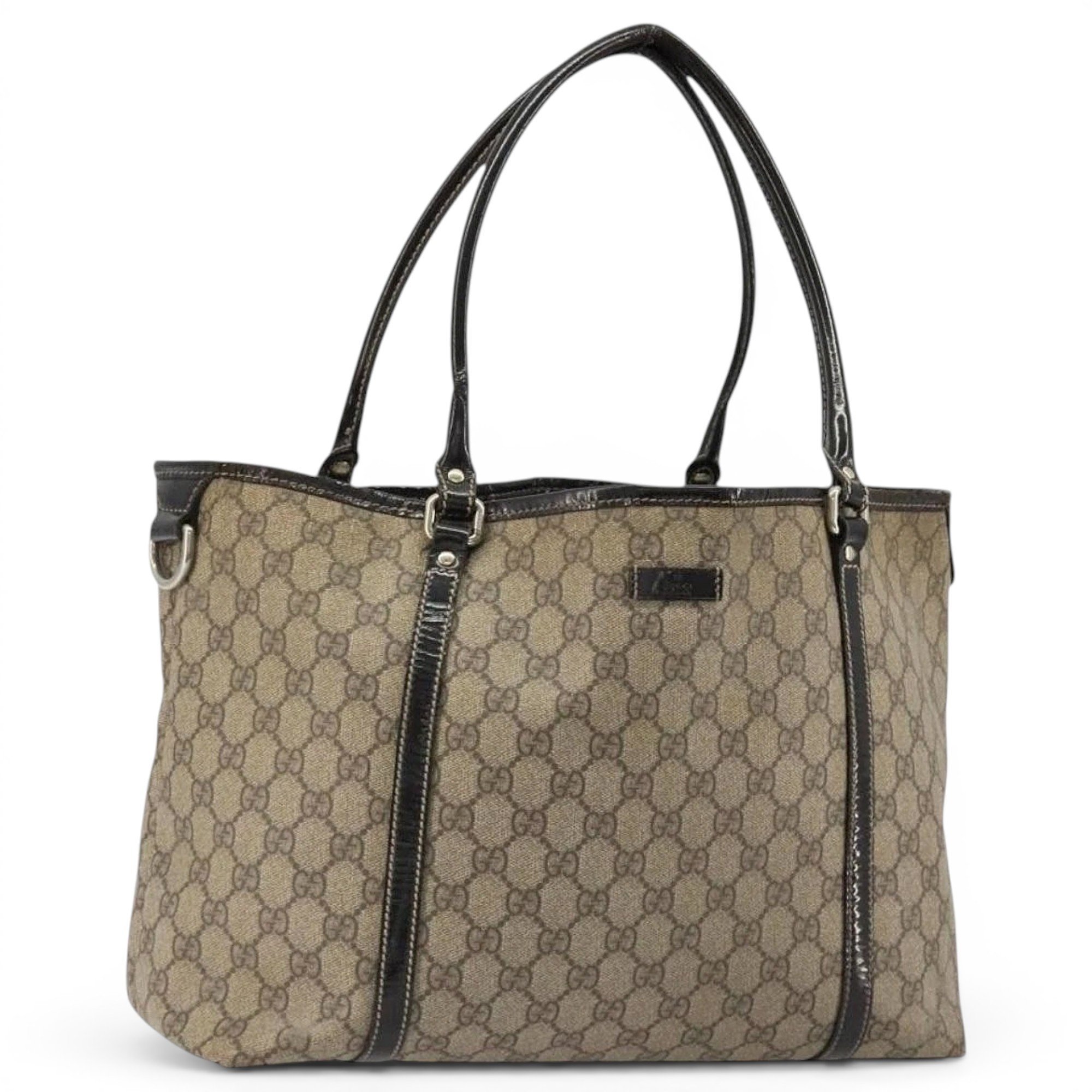 Leather tote